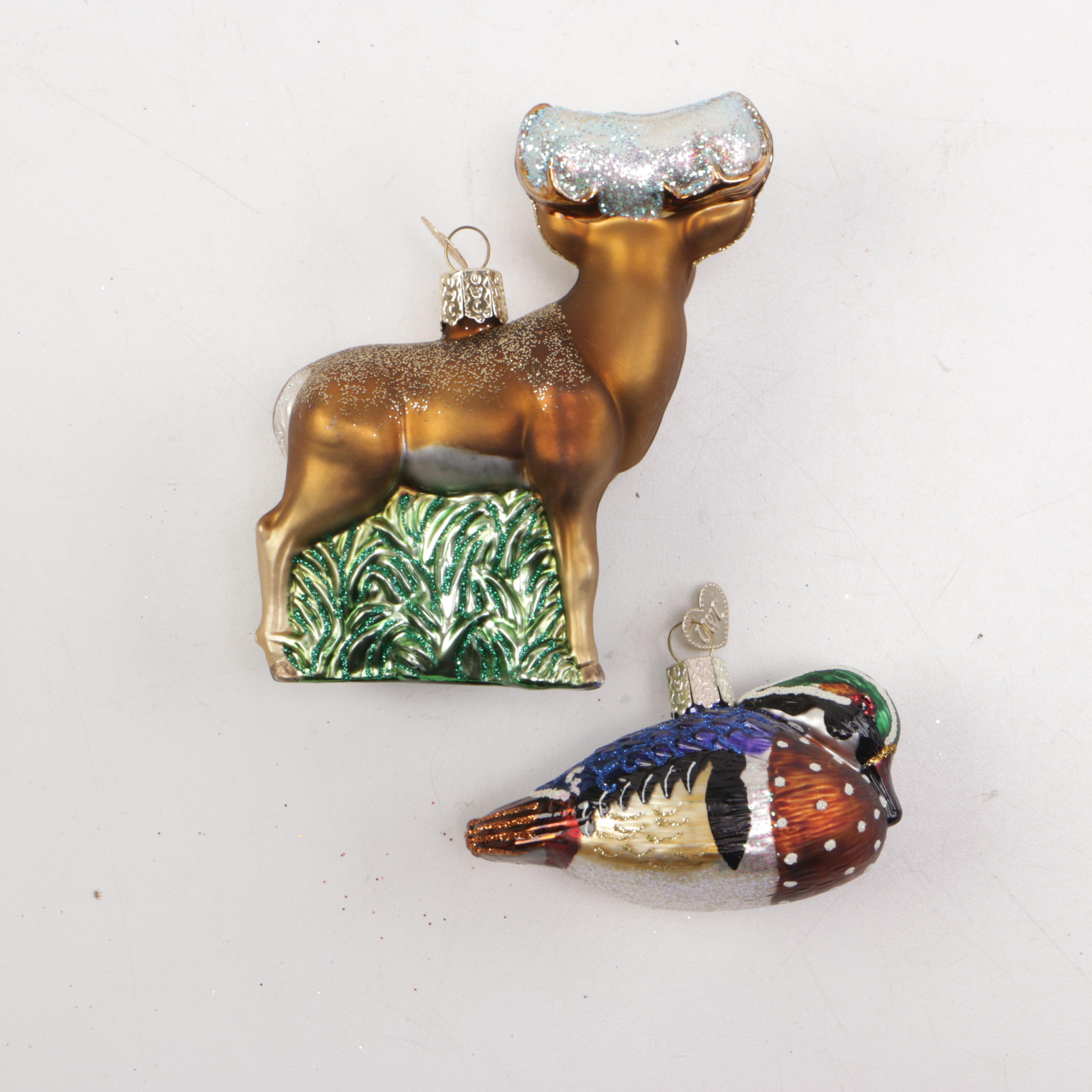 "Old World Christmas" Tree Ornaments EBTH