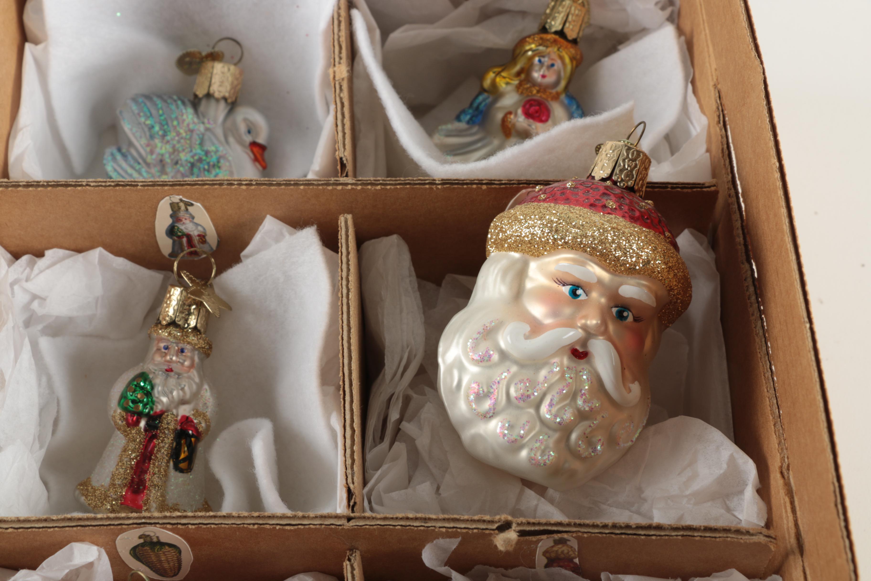 Old World Christmas Ornament Assortment EBTH