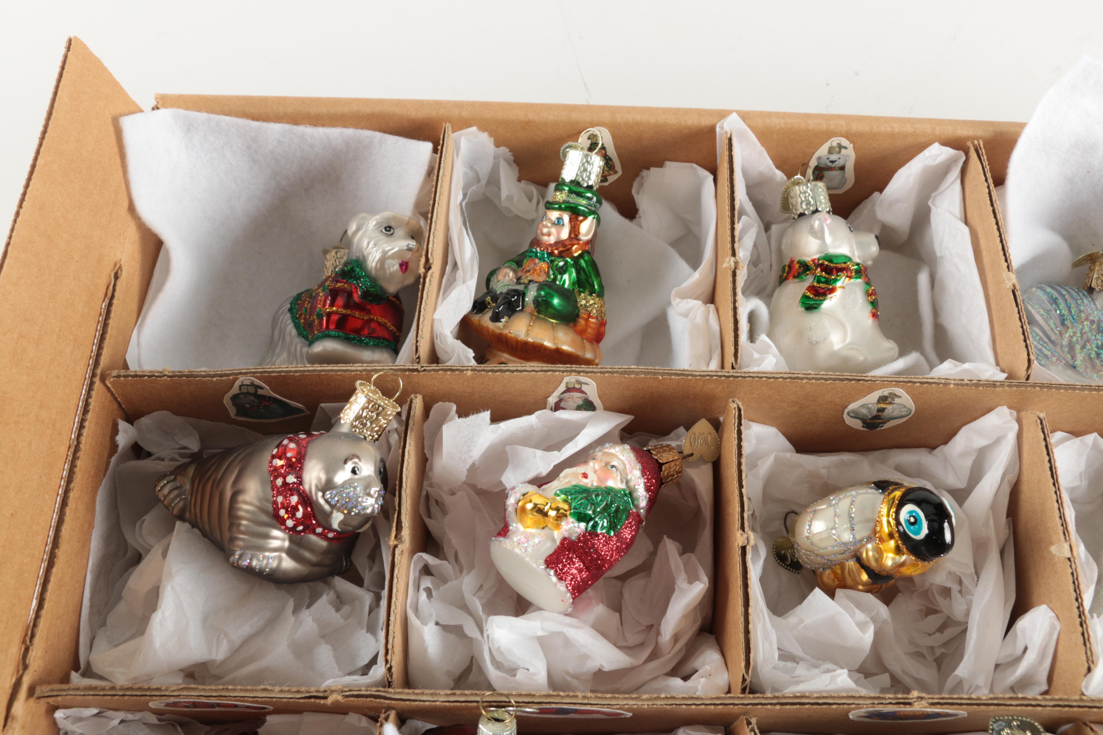 Old World Christmas Ornament Assortment EBTH