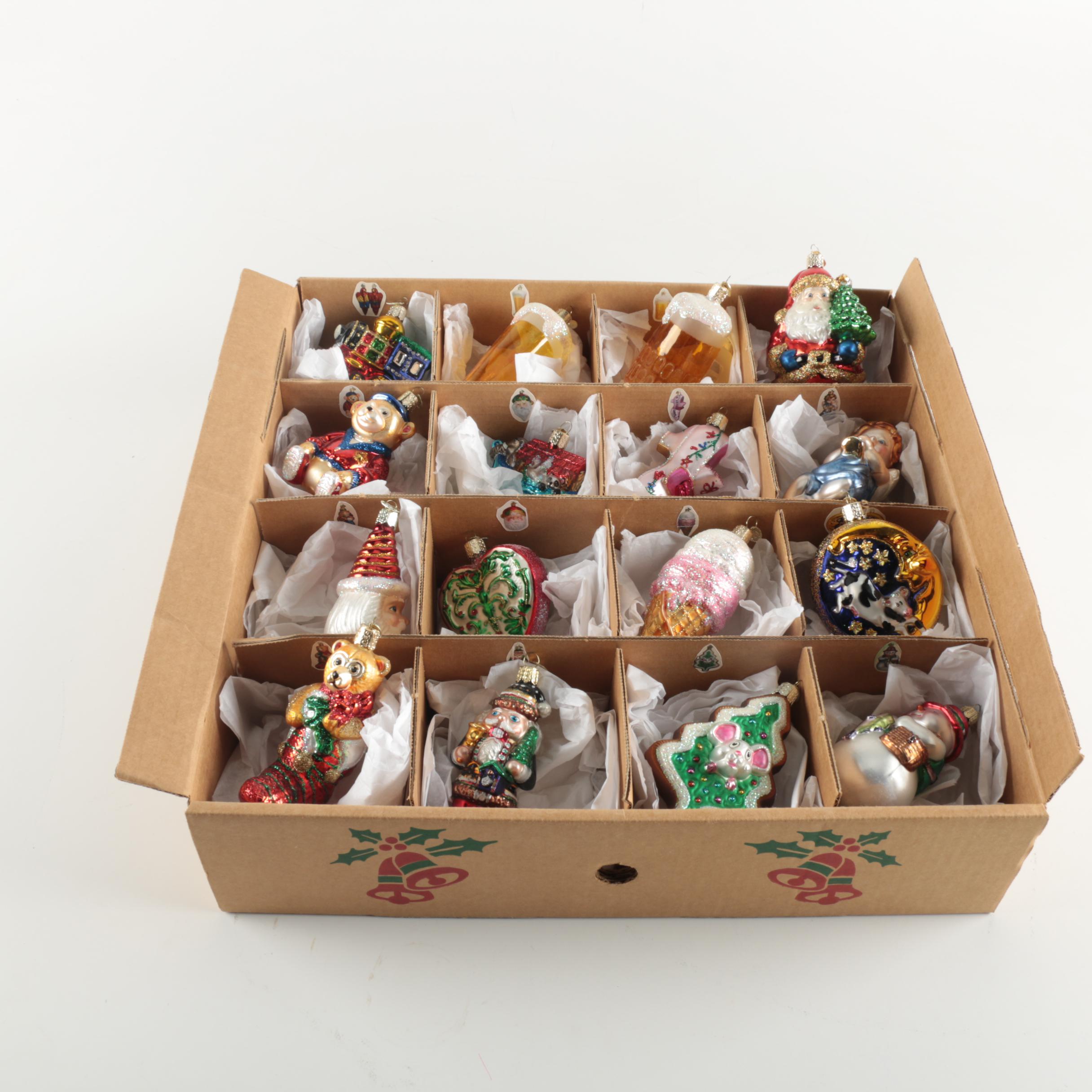 Old World Christmas Glass Ornament Collection EBTH