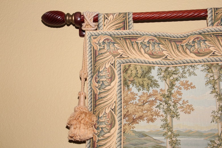 Hanging Tapestry With Dowel Rod EBTH