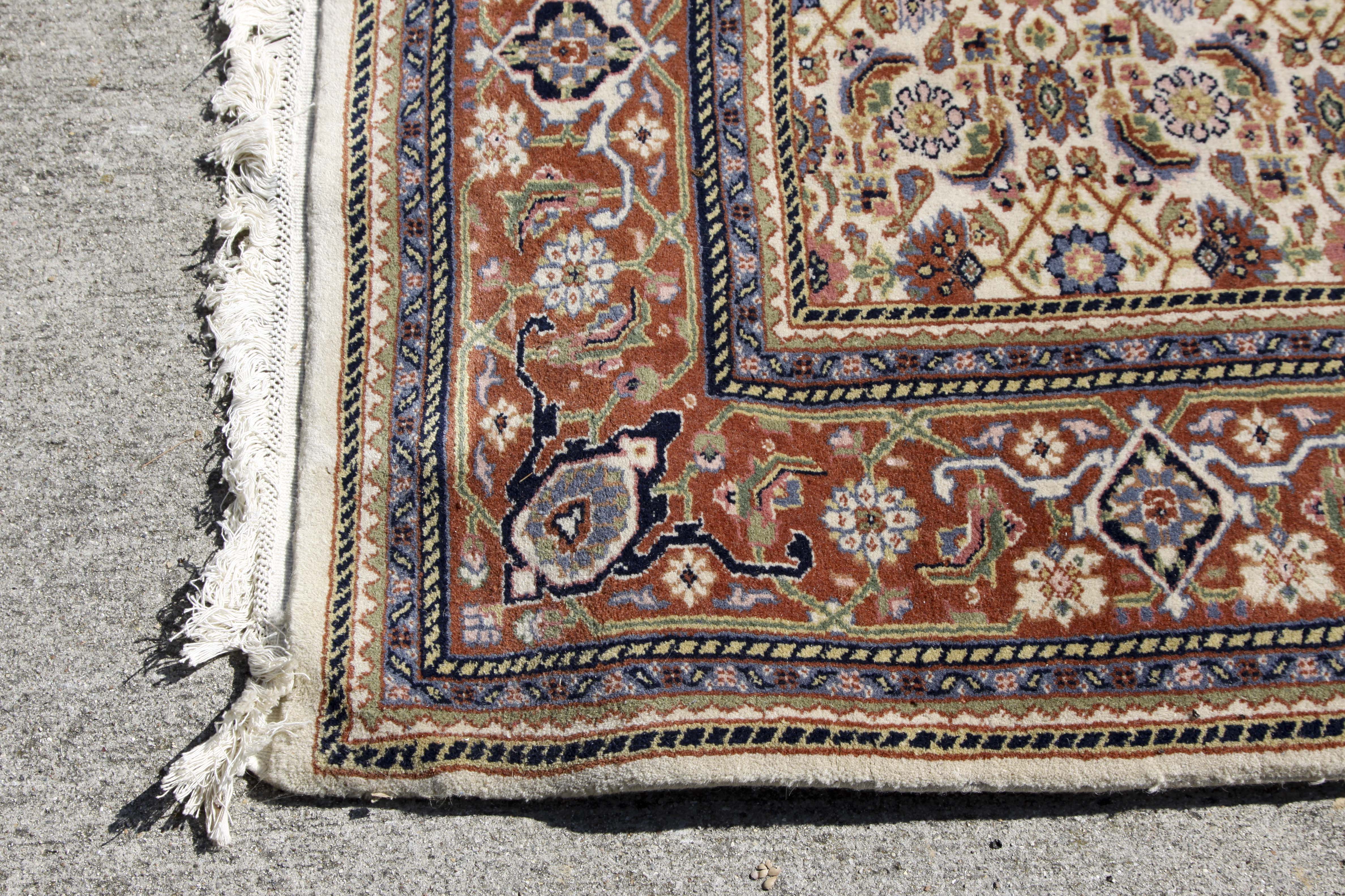 Kaimuri Indian Wool Rug from Fritz and Larue EBTH