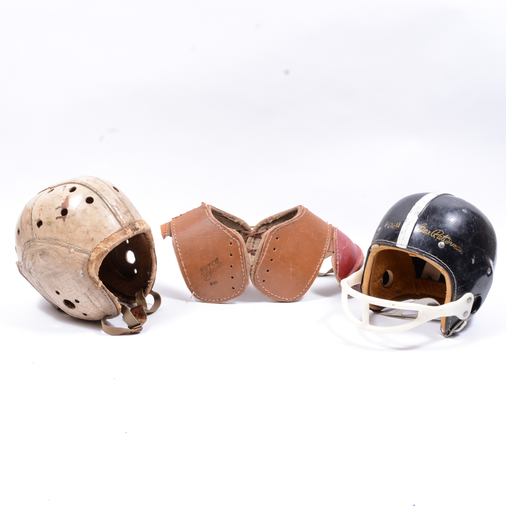 Vintage Football Gear EBTH