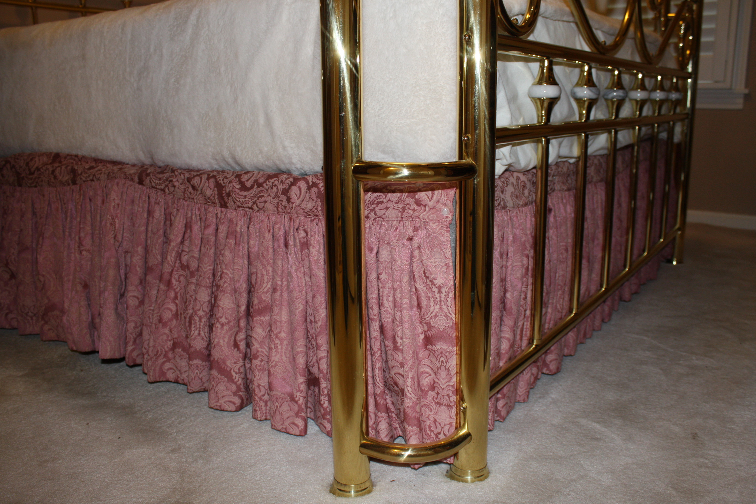 Wesley Allen Brass Bed Frame EBTH