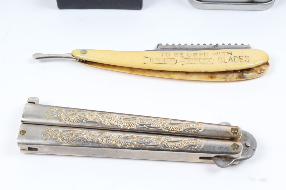 Collection of Zippo Lighters and Folding Knives EBTH