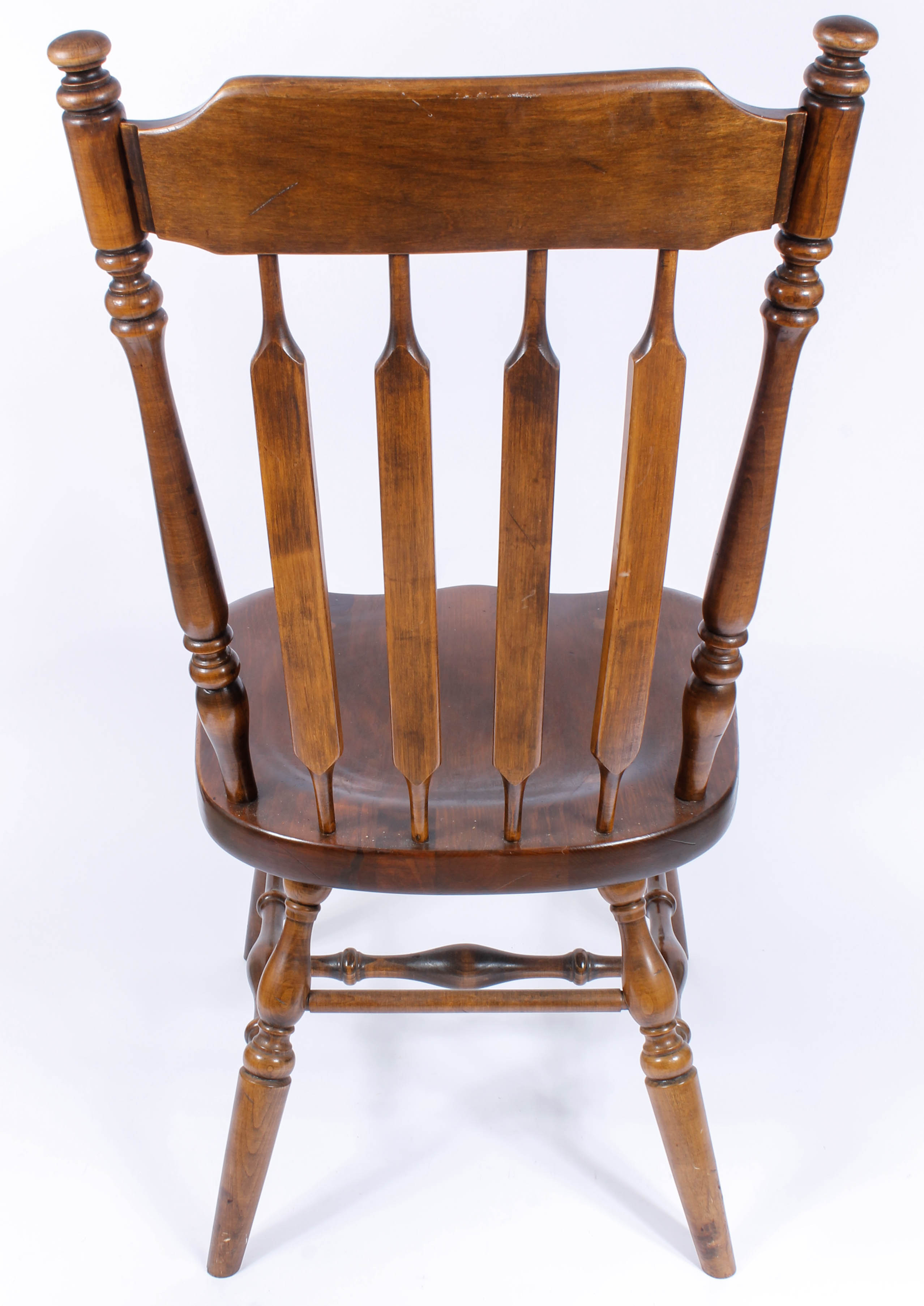 Vintage "Early American" Dining Table and Chairs by Ethan Allen EBTH