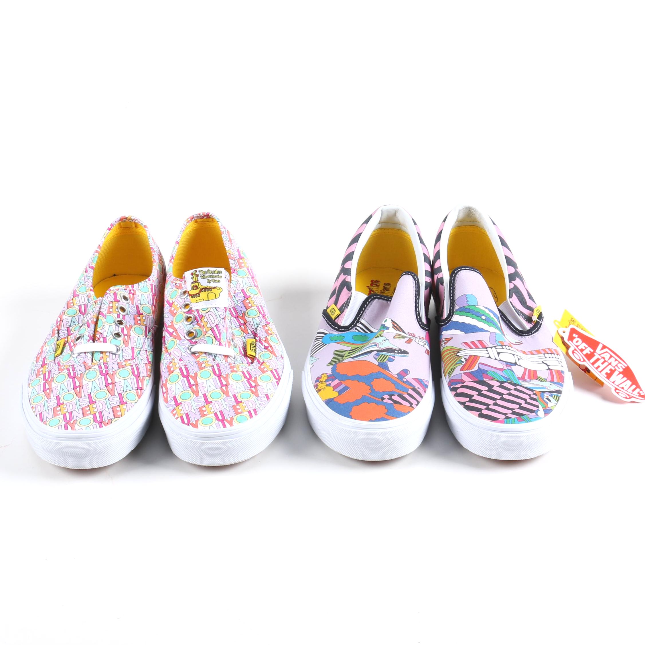 beatles vans shoes