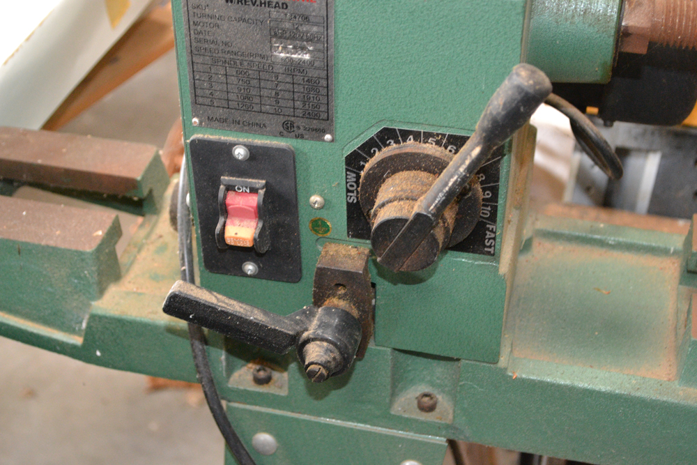 Central Machinery 12"X36" Wood Lathe EBTH