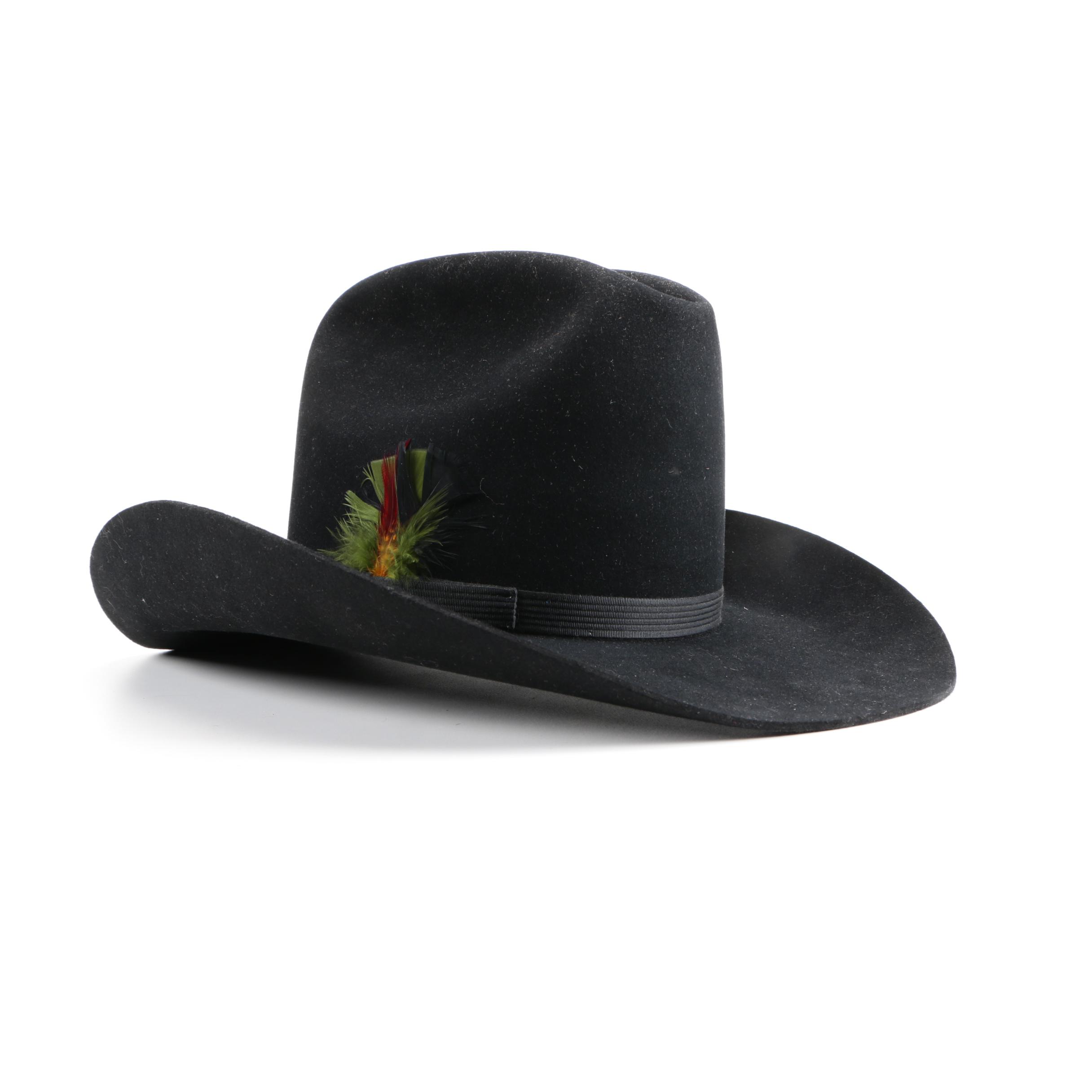 Vintage Resistol XXX Beaver Felt Cowboy Hat EBTH