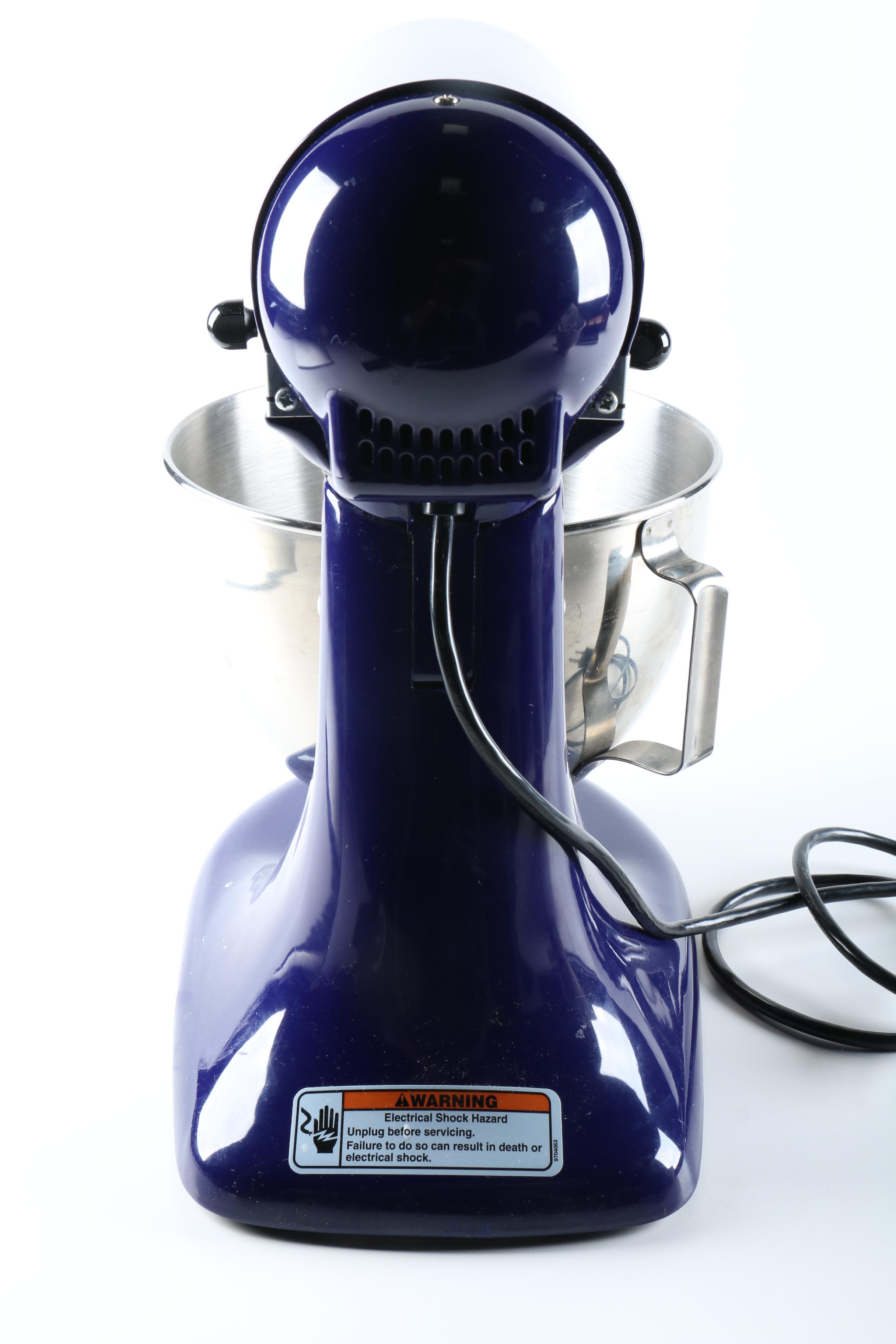 KitchenAid Cobalt Blue Stand Mixer and Accessories EBTH