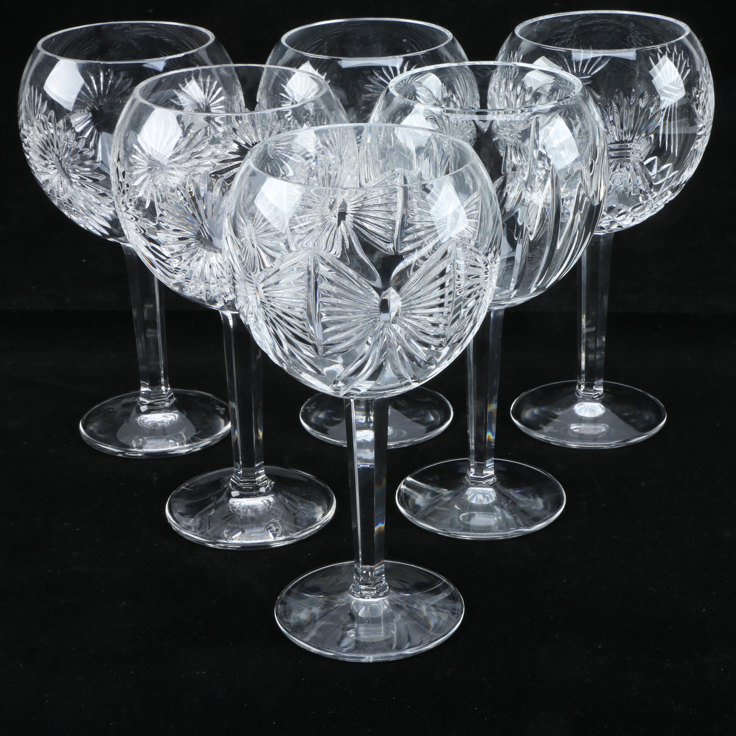 Waterford Crystal "Millenium Series" and Balloon Wine Glasses EBTH