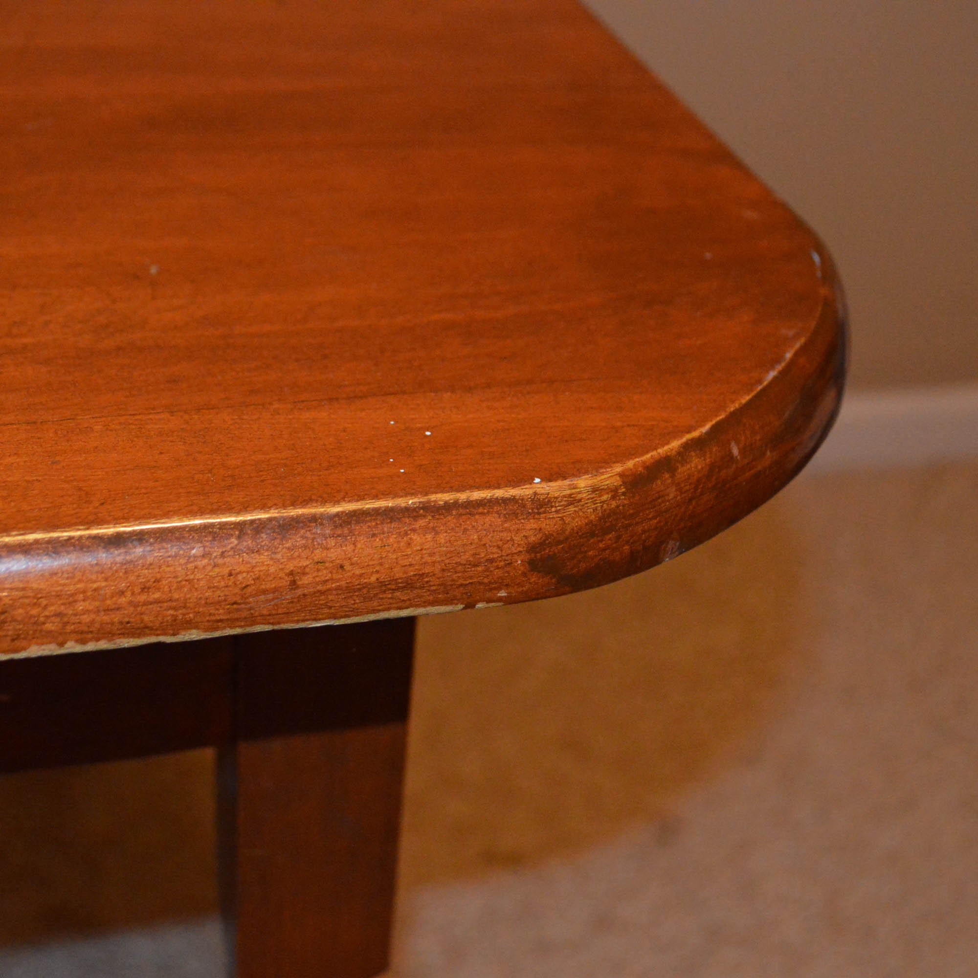 Vintage Square Dining Table EBTH