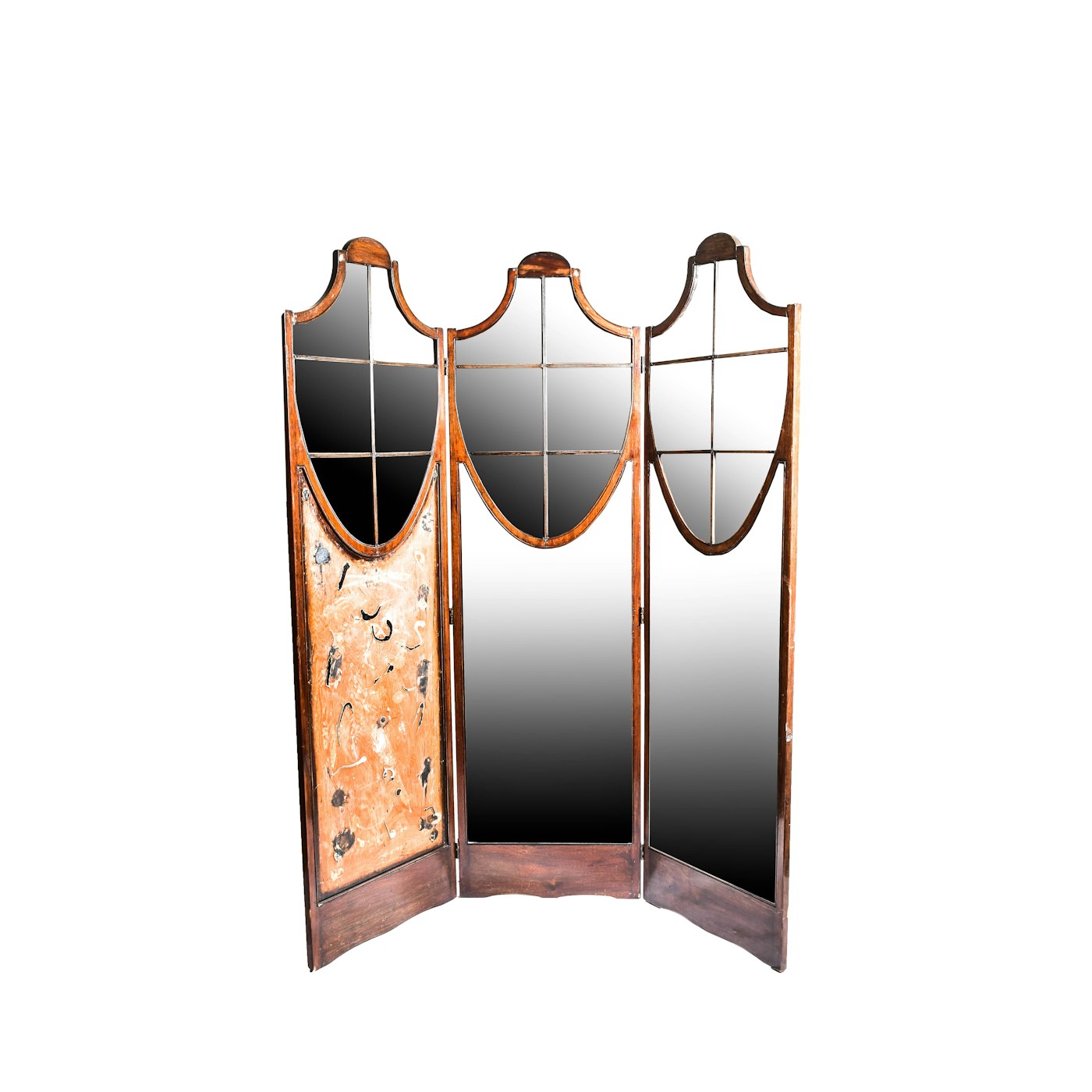 Vintage Mirrored Room Divider | EBTH