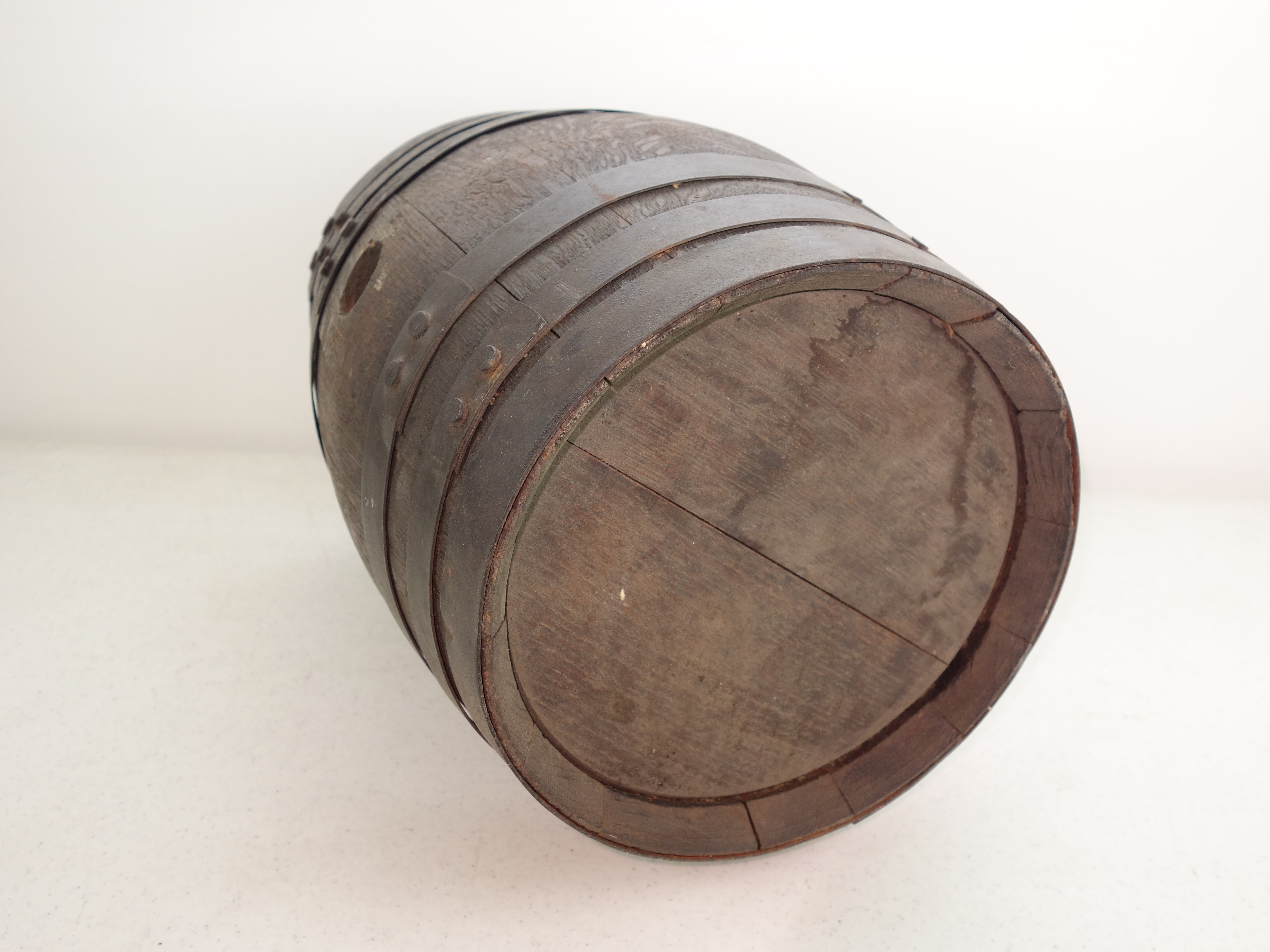 Antique Wooden Beer Barrel EBTH