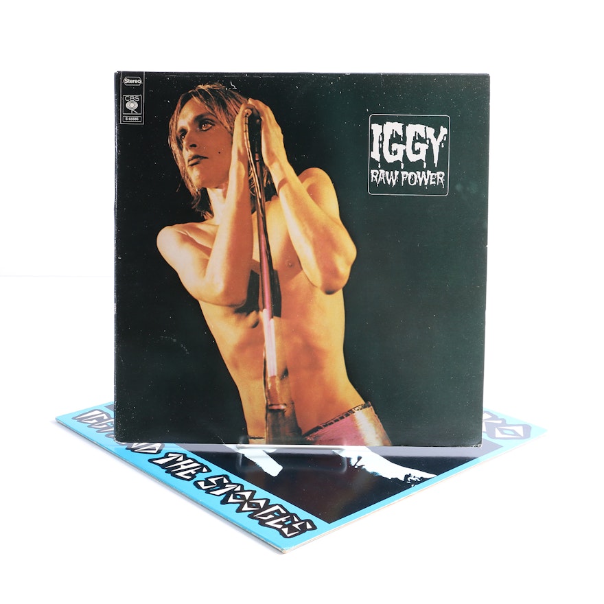 Iggy And The Stooges LPs Including "Raw Power" Original Dutch Pressing