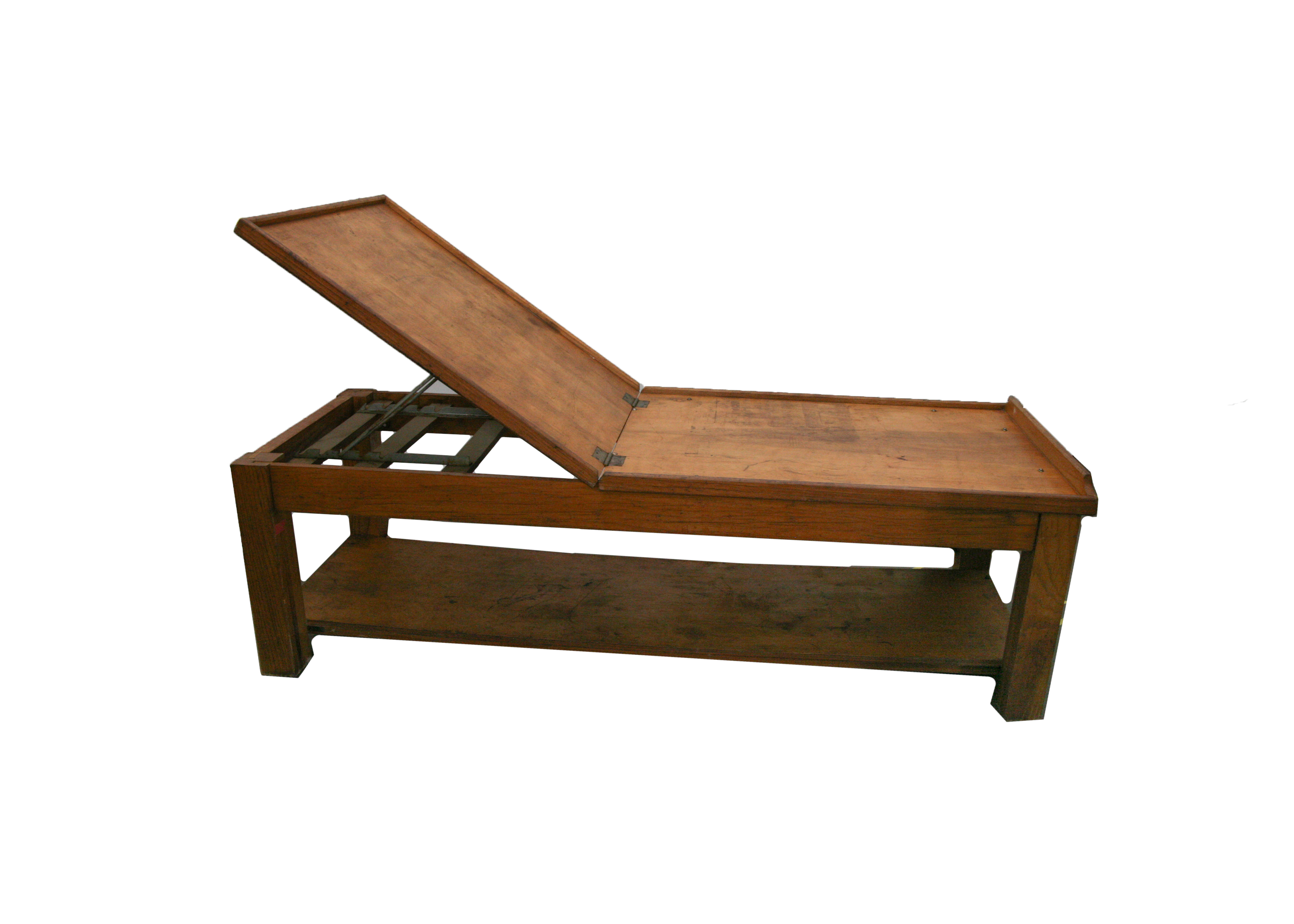 Vintage Wooden Hospital Bed EBTH