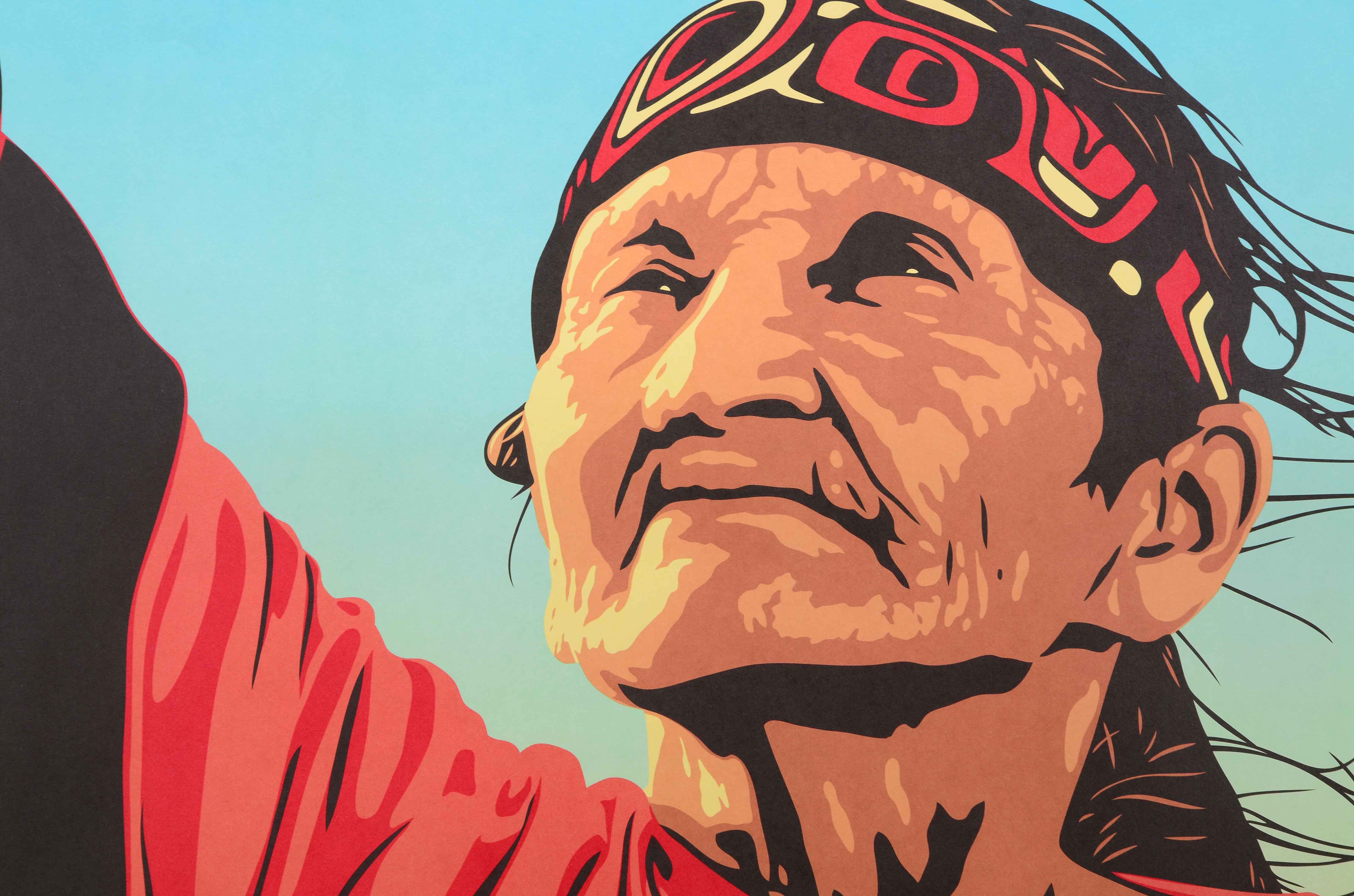 Ernesto Yerena Offset Poster "We the Resilient Have Been Here Before