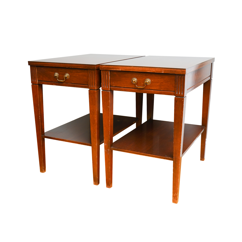 Vintage End Tables by Mersman EBTH
