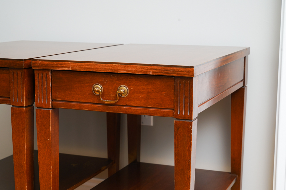 Vintage End Tables by Mersman EBTH