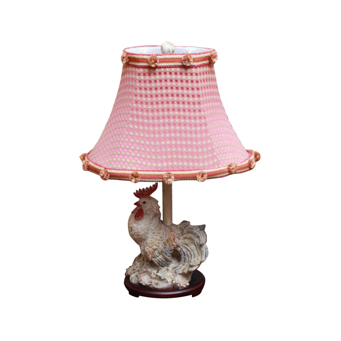 Glazed Ceramic Rooster Lamp | EBTH