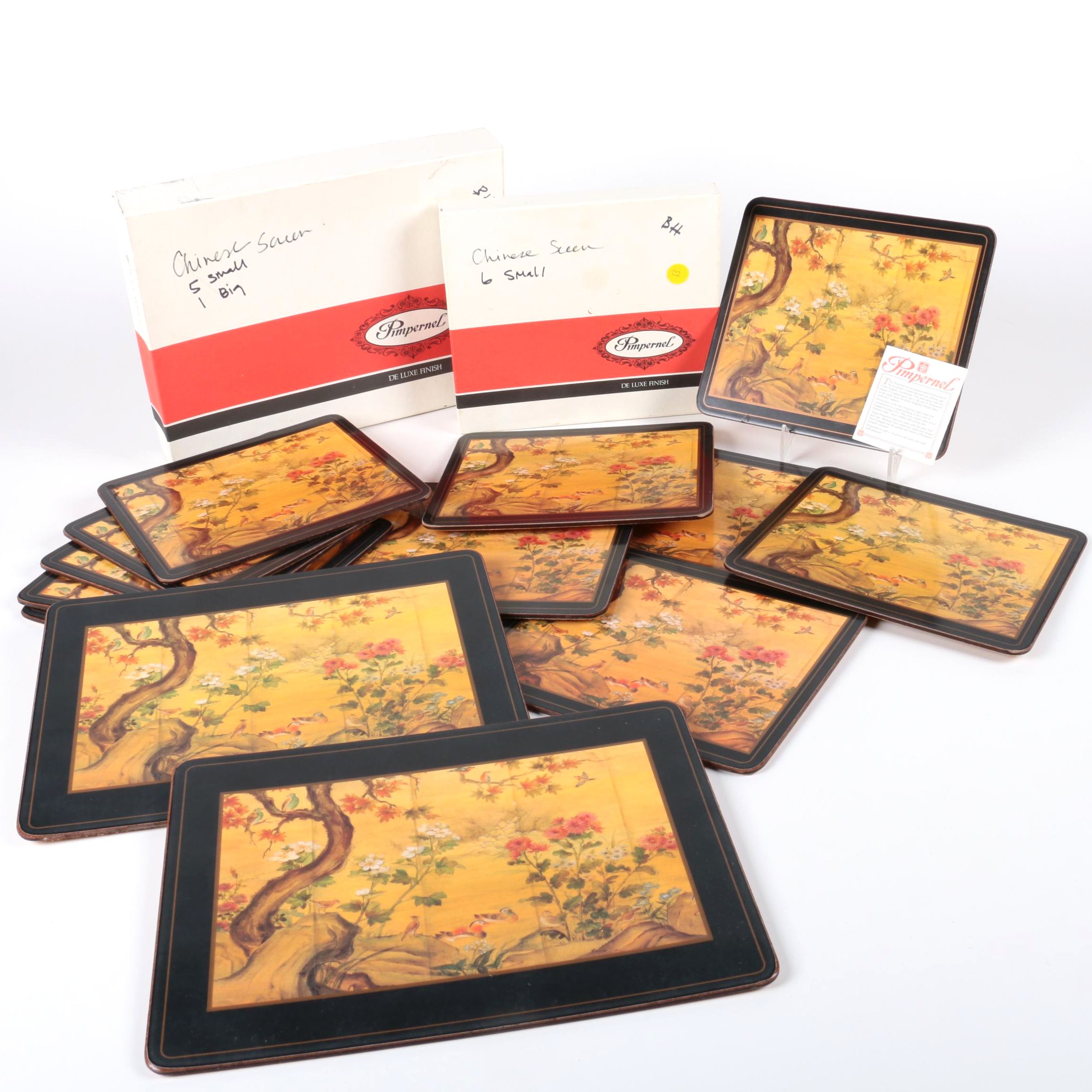 Pimpernel Chinoiserie Cork Placemats Ebth