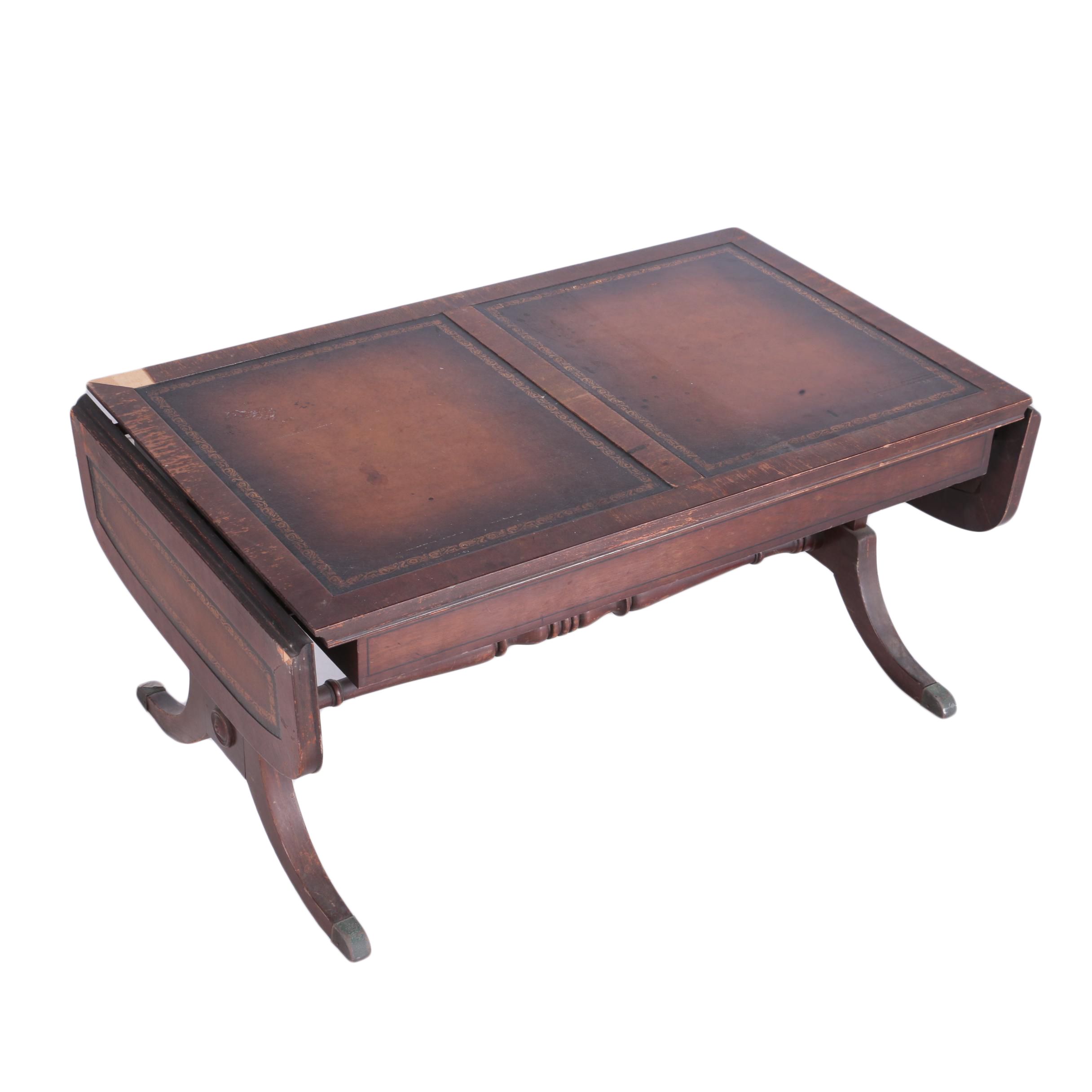 Vintage Drop Leaf Coffee Table EBTH