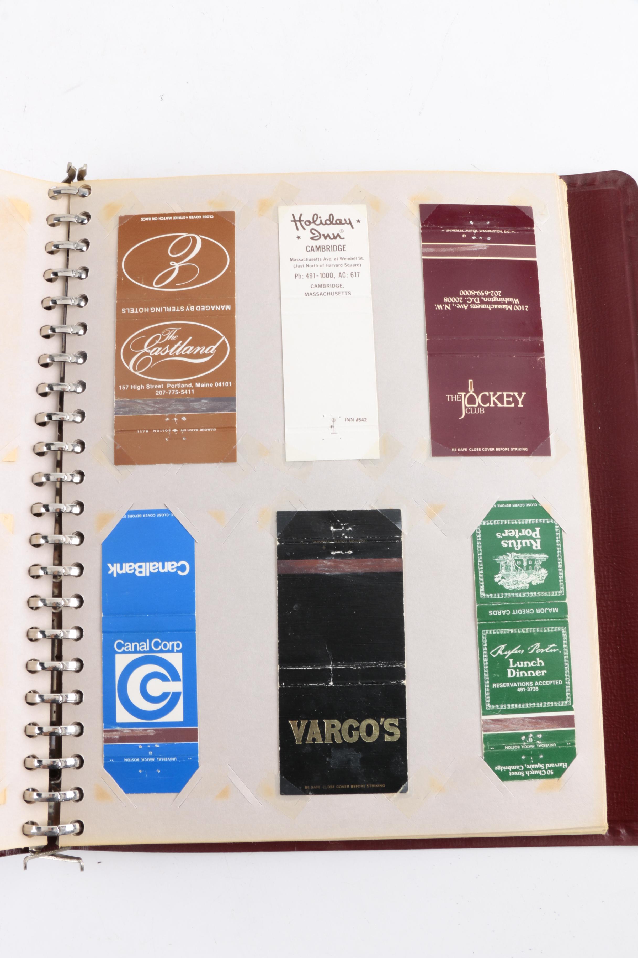 Vintage Match Cover Album Collection EBTH