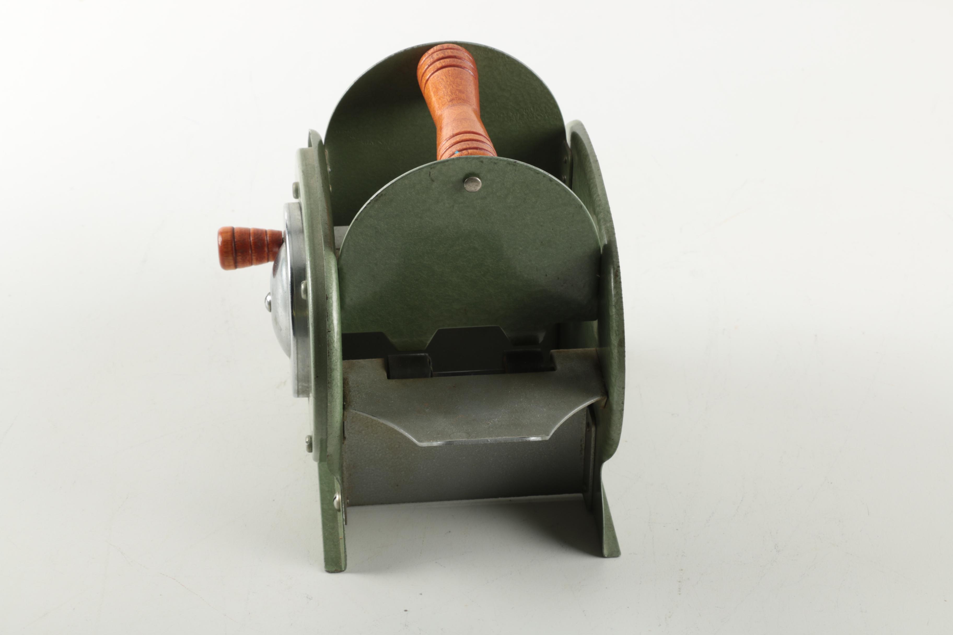 Vintage Metal Johnson Card Shuffler EBTH