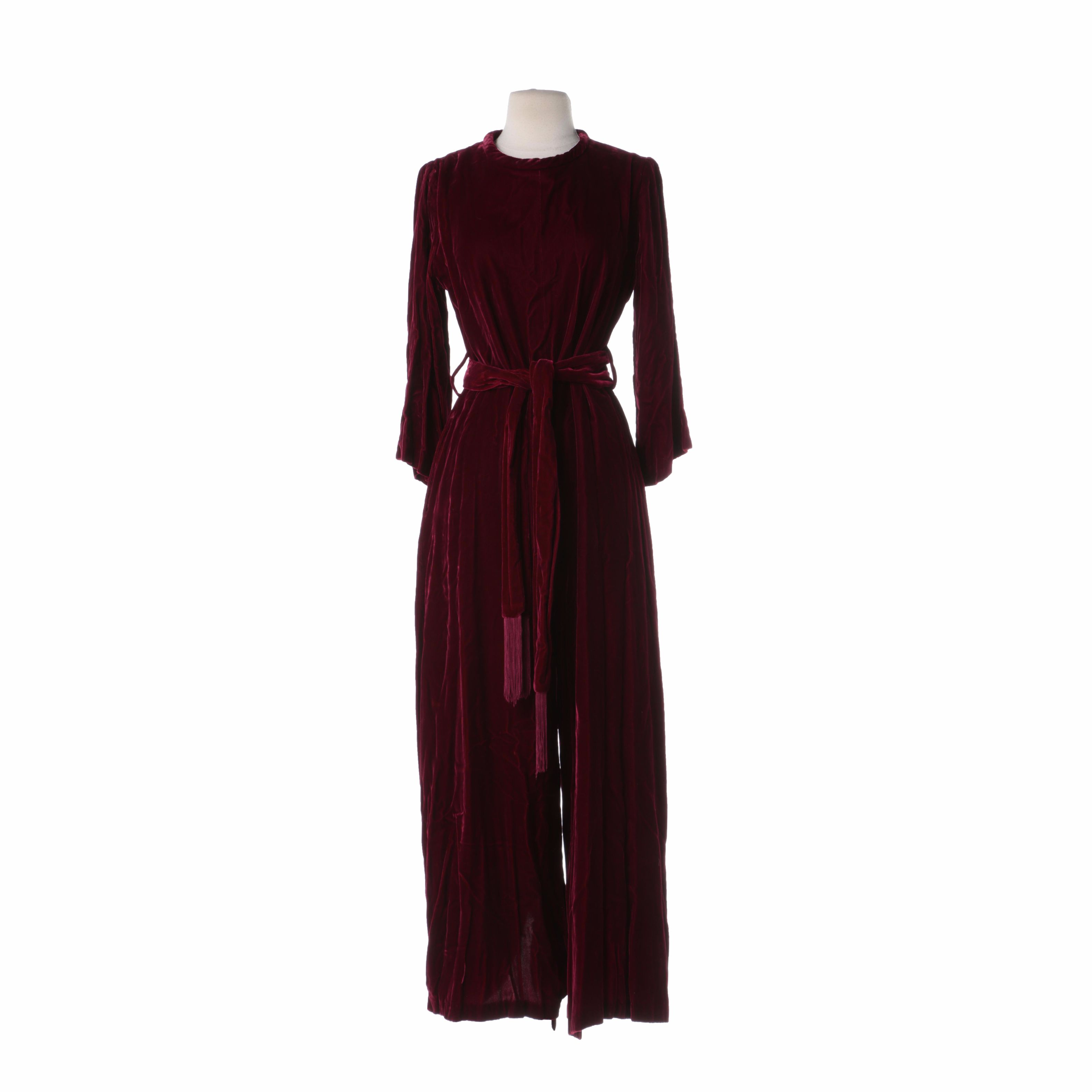 bloomingdales burgundy dress