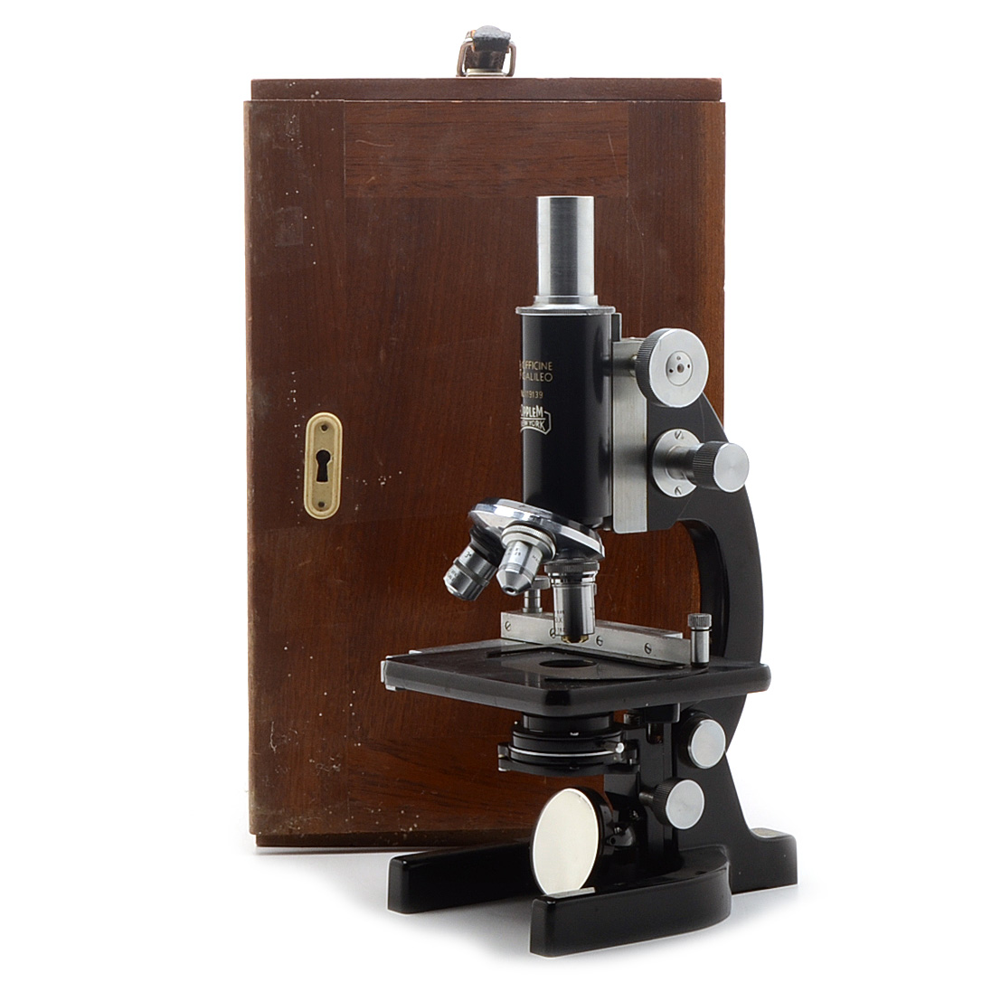 Vintage Officine Galileo Microscope with Case EBTH
