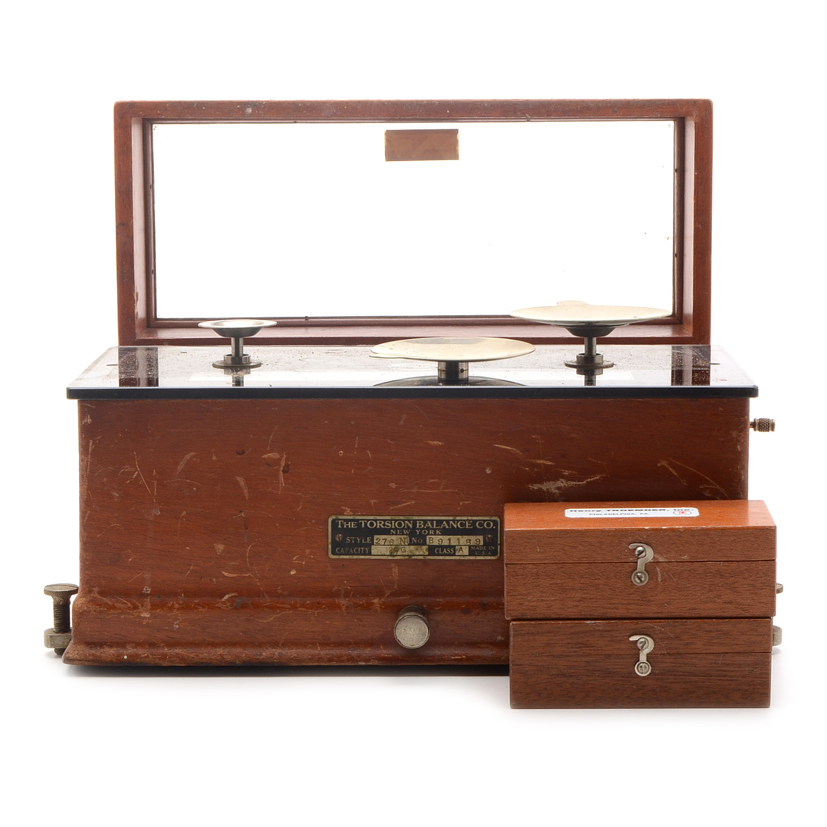 Vintage Torsion Balance Scale and Weights EBTH