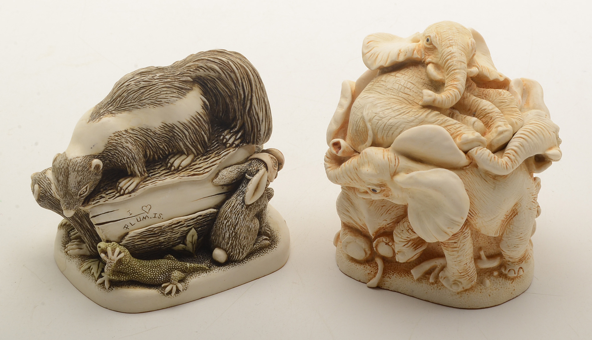 Collection of Harmony Kingdom Treasure Jest Figurine Boxes EBTH