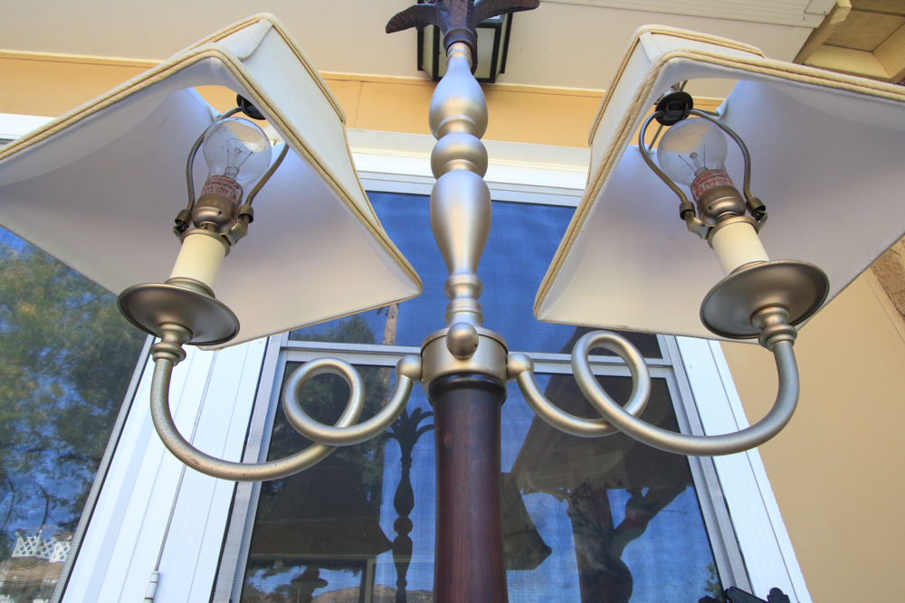 Matching Floor and Table Lamp | EBTH