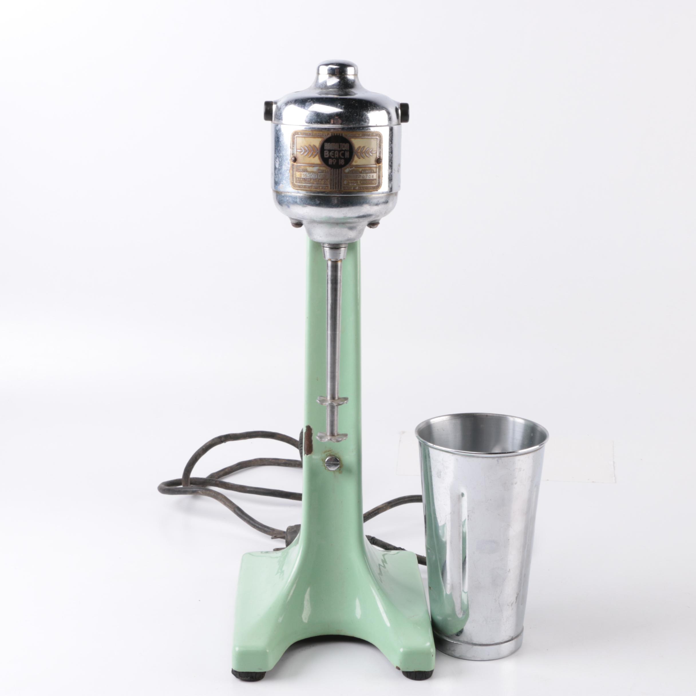 Vintage Hamilton Beach No.18 Milkshake Mixer EBTH