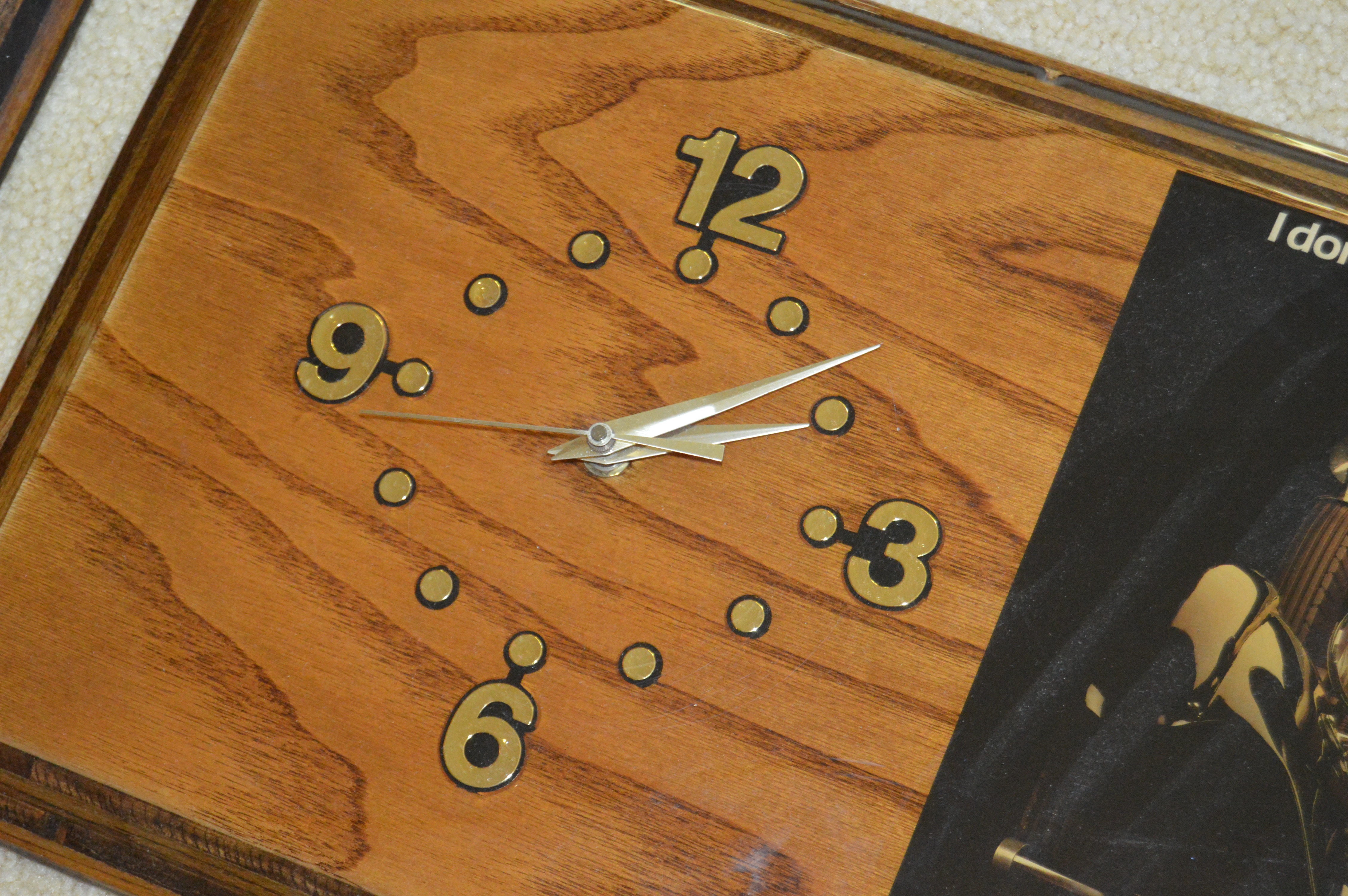 Vintage Snapon Tools PinUp Model and Mercedes Wall Clocks EBTH