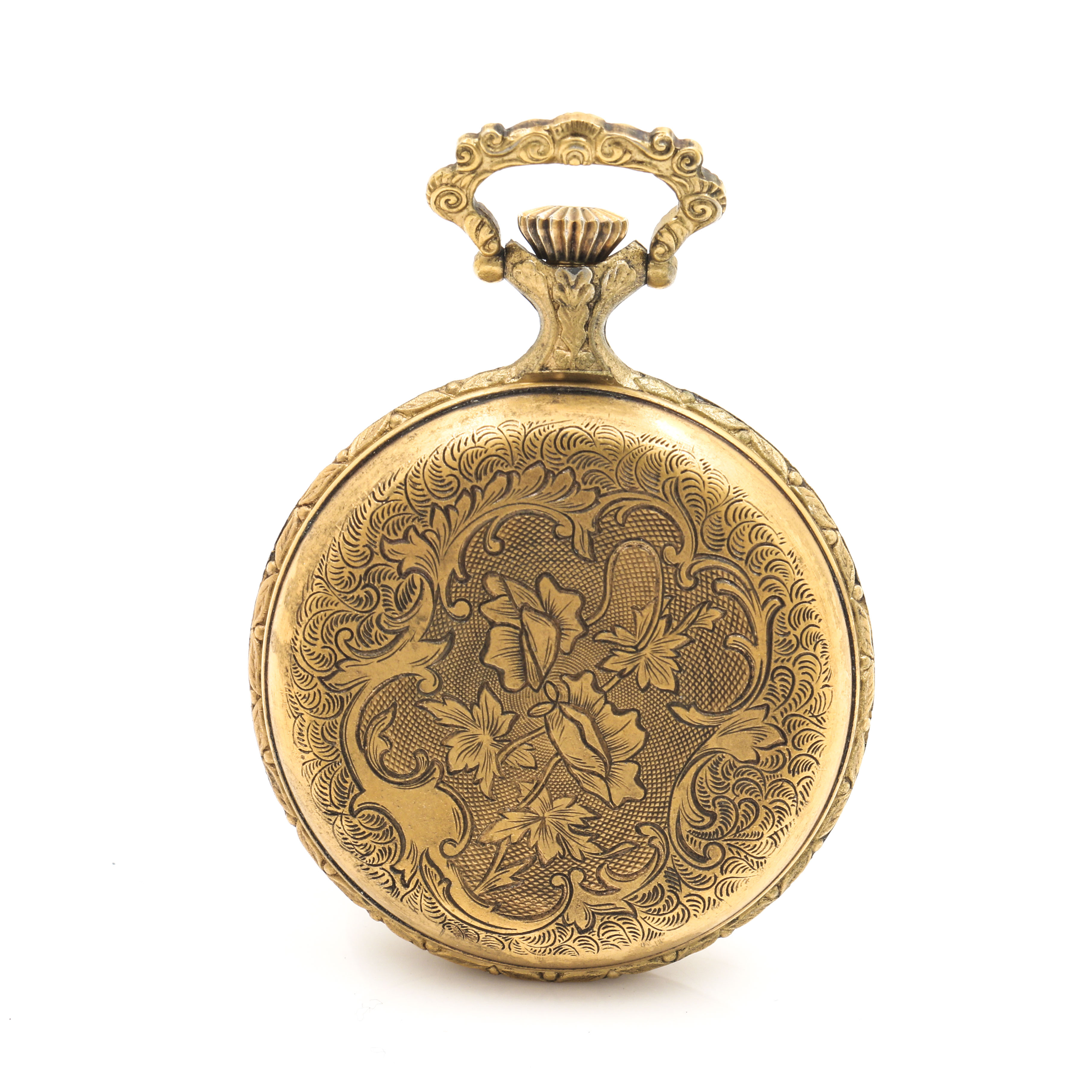 Arnex Gold Tone Pocket Watch EBTH