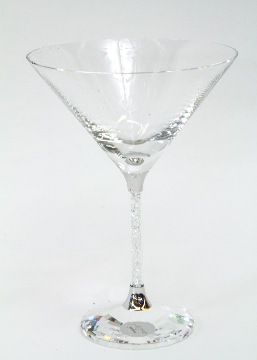 Pair of Swarovski Crystal Martini Glasses EBTH
