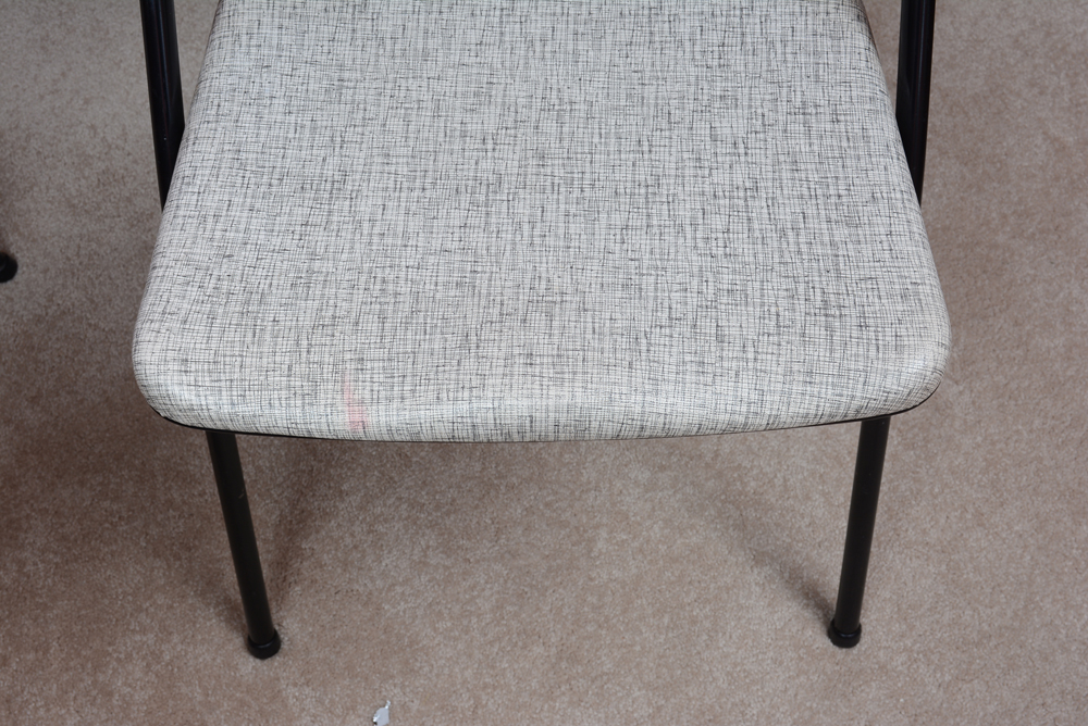 Vintage "Stylaire" Card Table and Folding Chairs from Hamilton Cosco EBTH