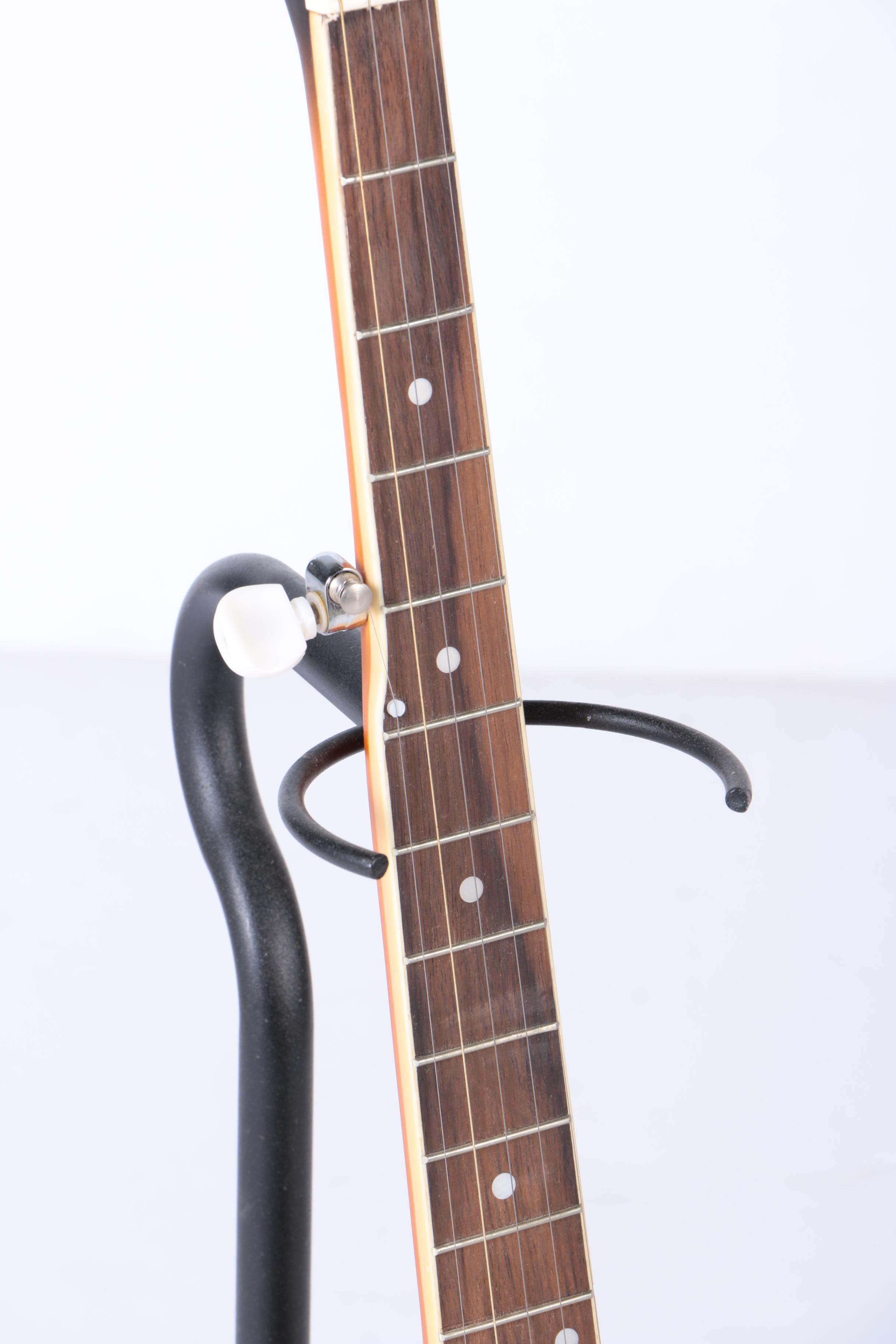 Resonator Banjo and Stand EBTH