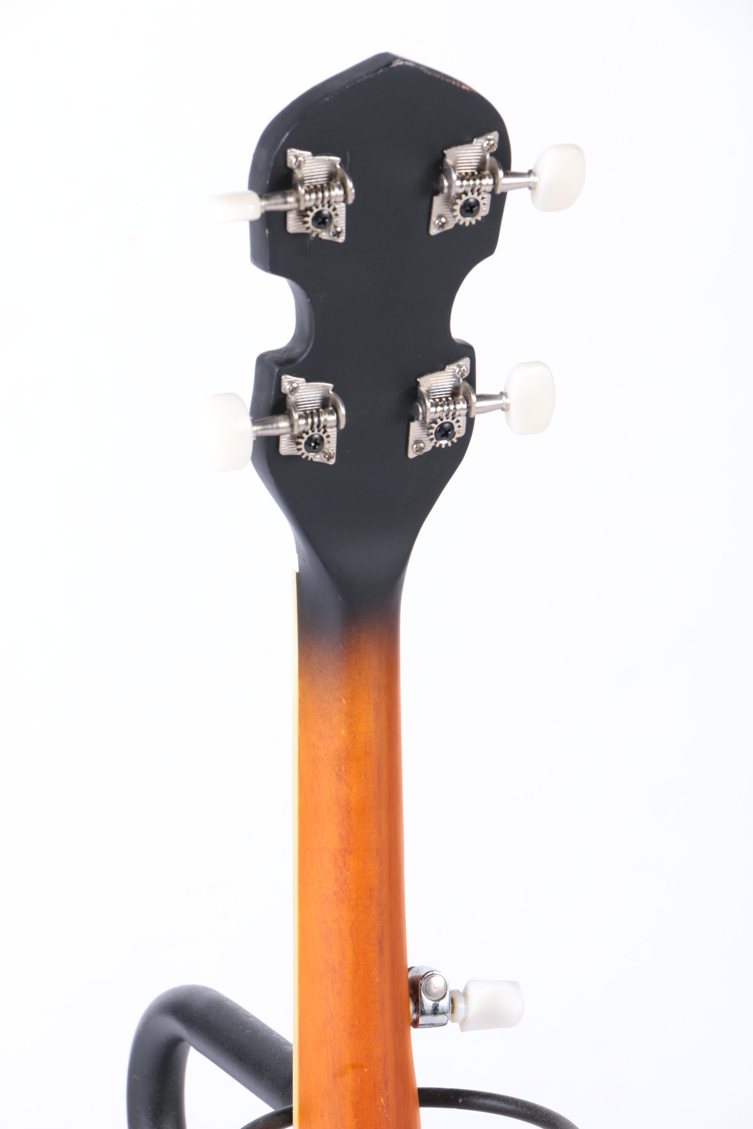 Resonator Banjo and Stand EBTH