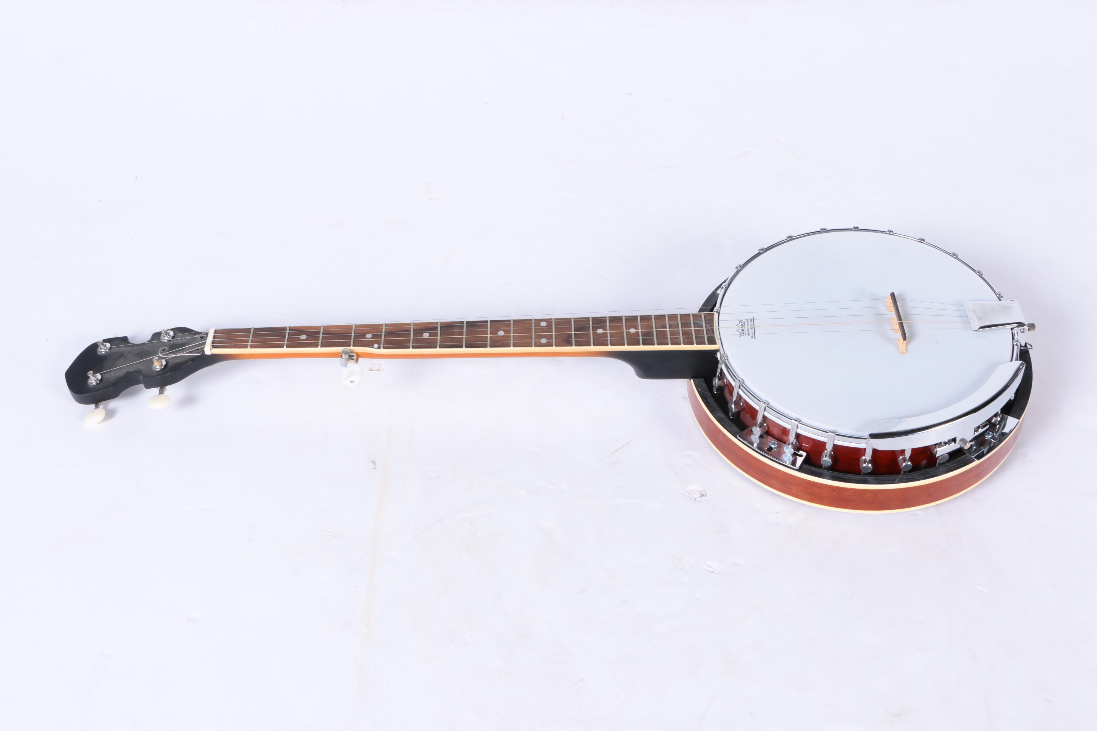 Resonator Banjo and Stand EBTH