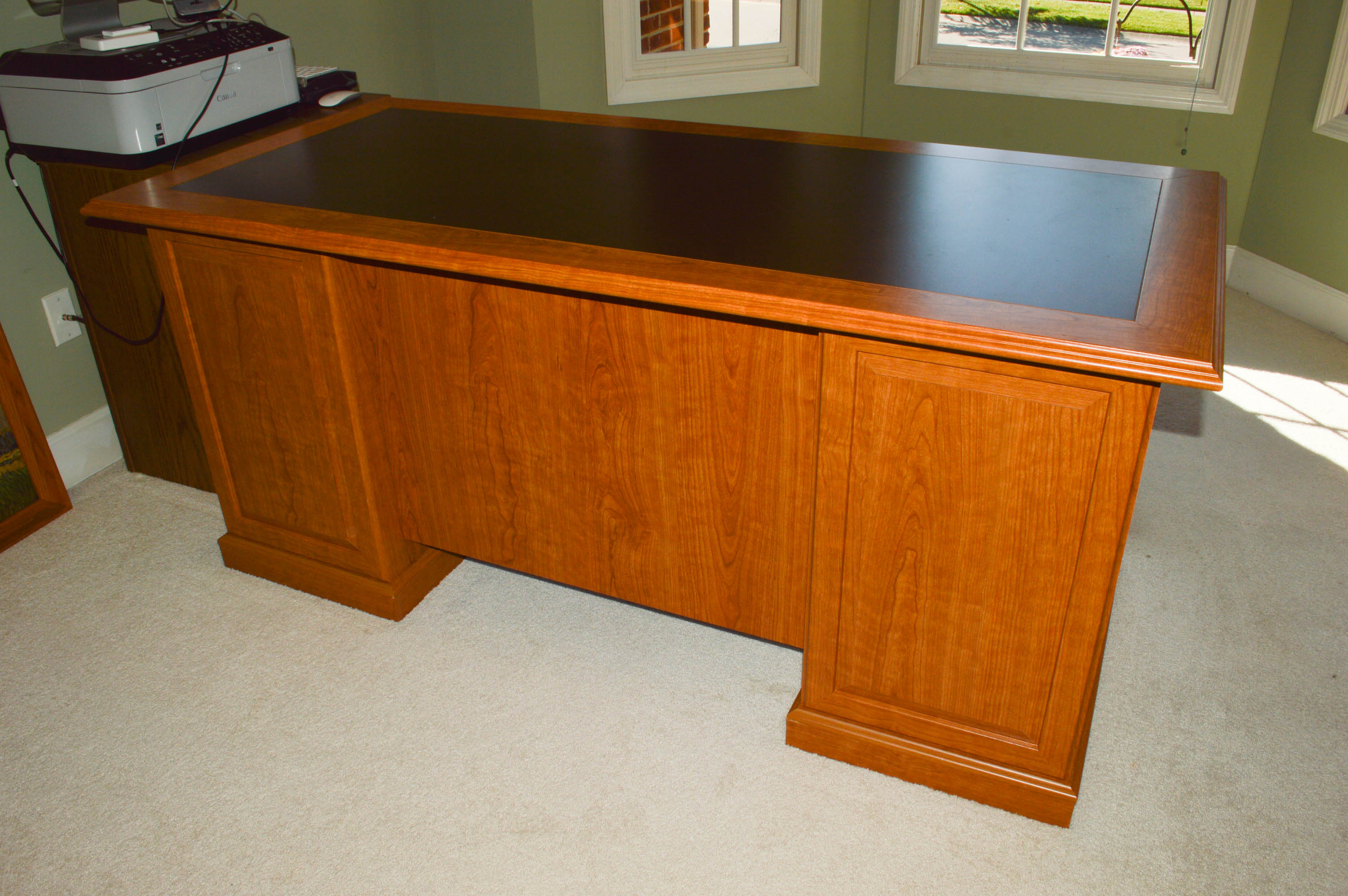 Wood Office Desk EBTH