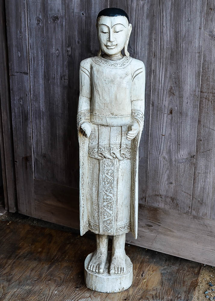 Southeast Asian Wood Statue EBTH