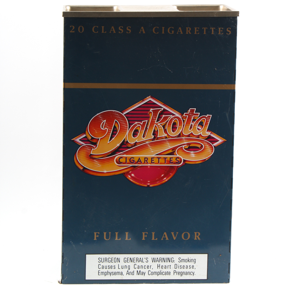 Vintage Dakota Cigarettes PopUp Ash Stand EBTH