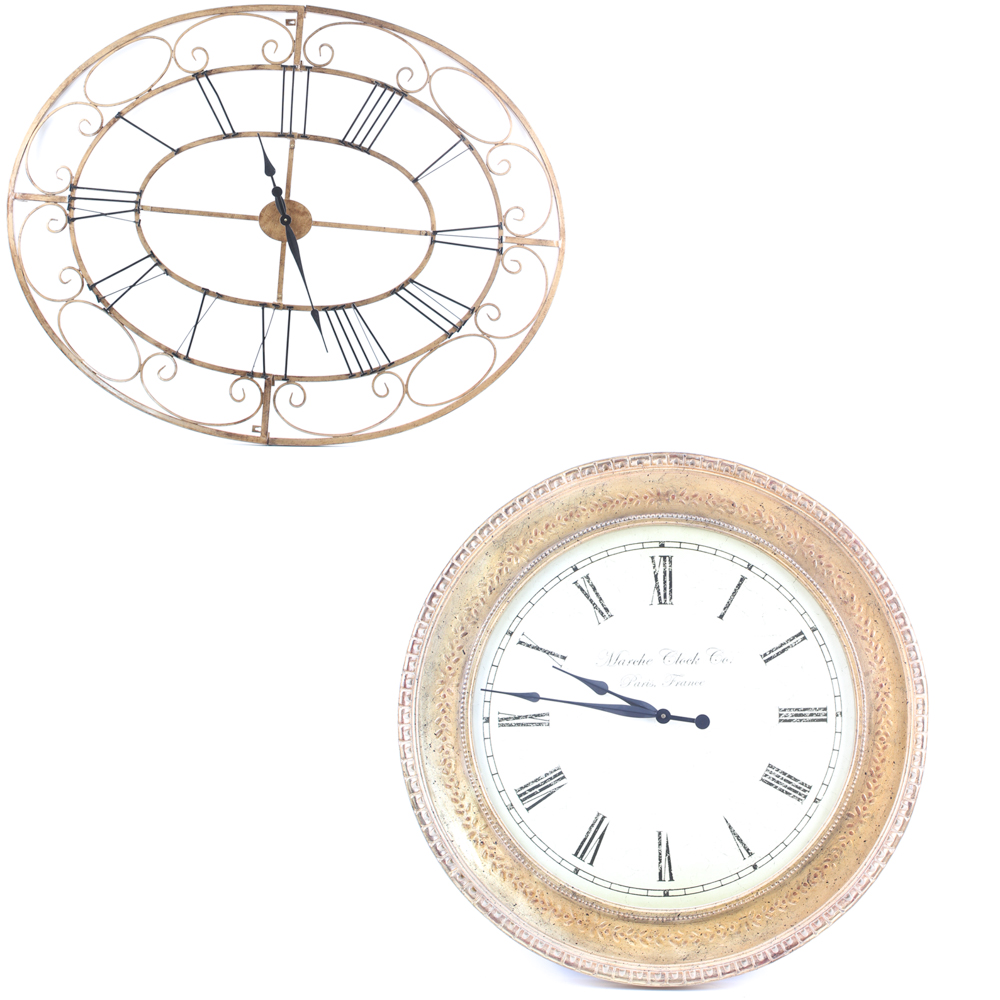 Large Scale Wall Clocks EBTH