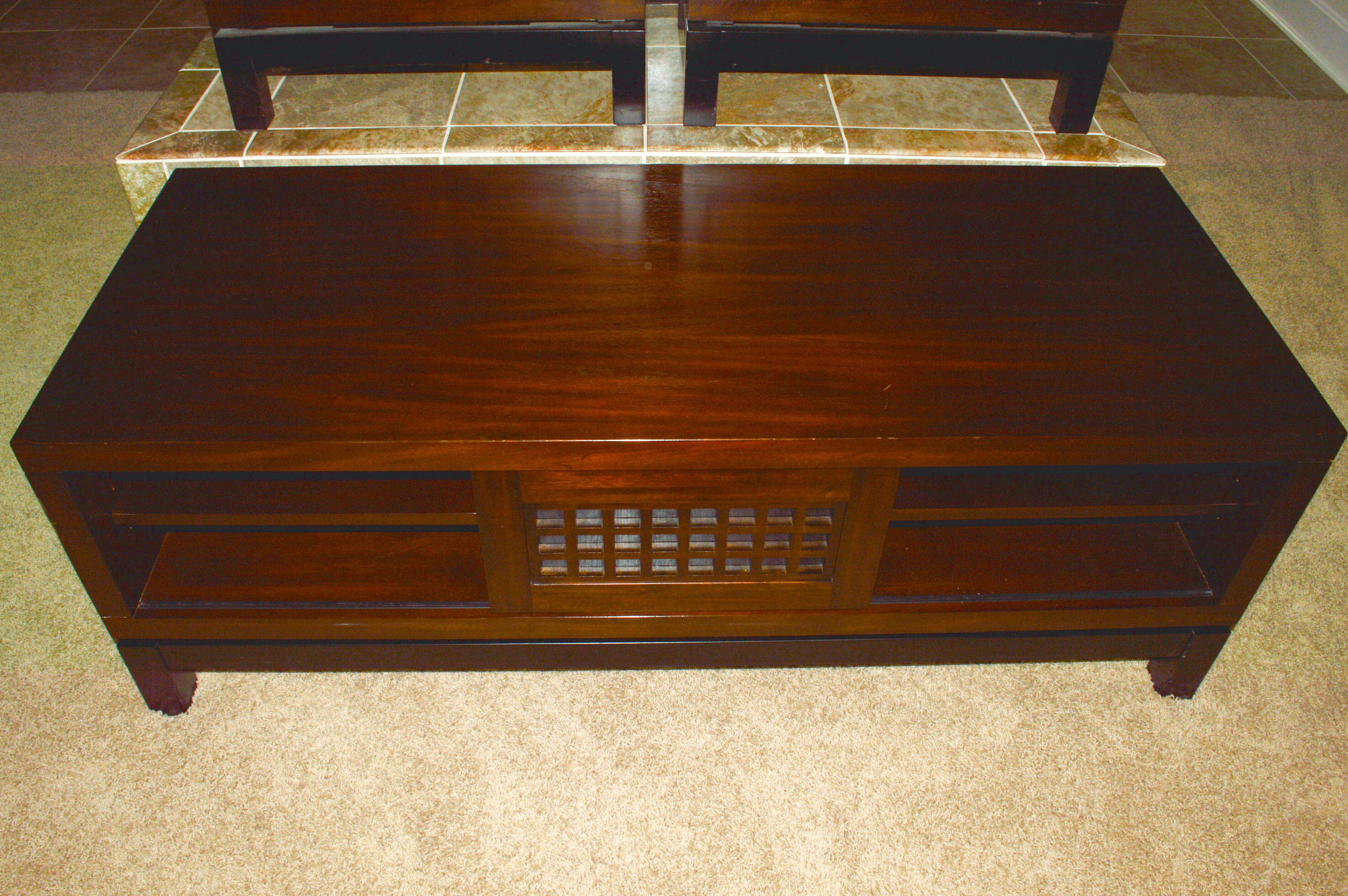 Arhaus Furniture Coffee Table and Pair of End Tables EBTH