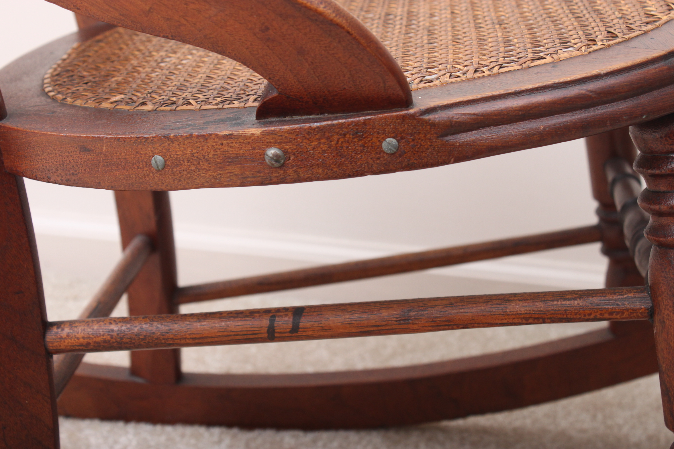 Vintage Caned Rocking Chairs EBTH