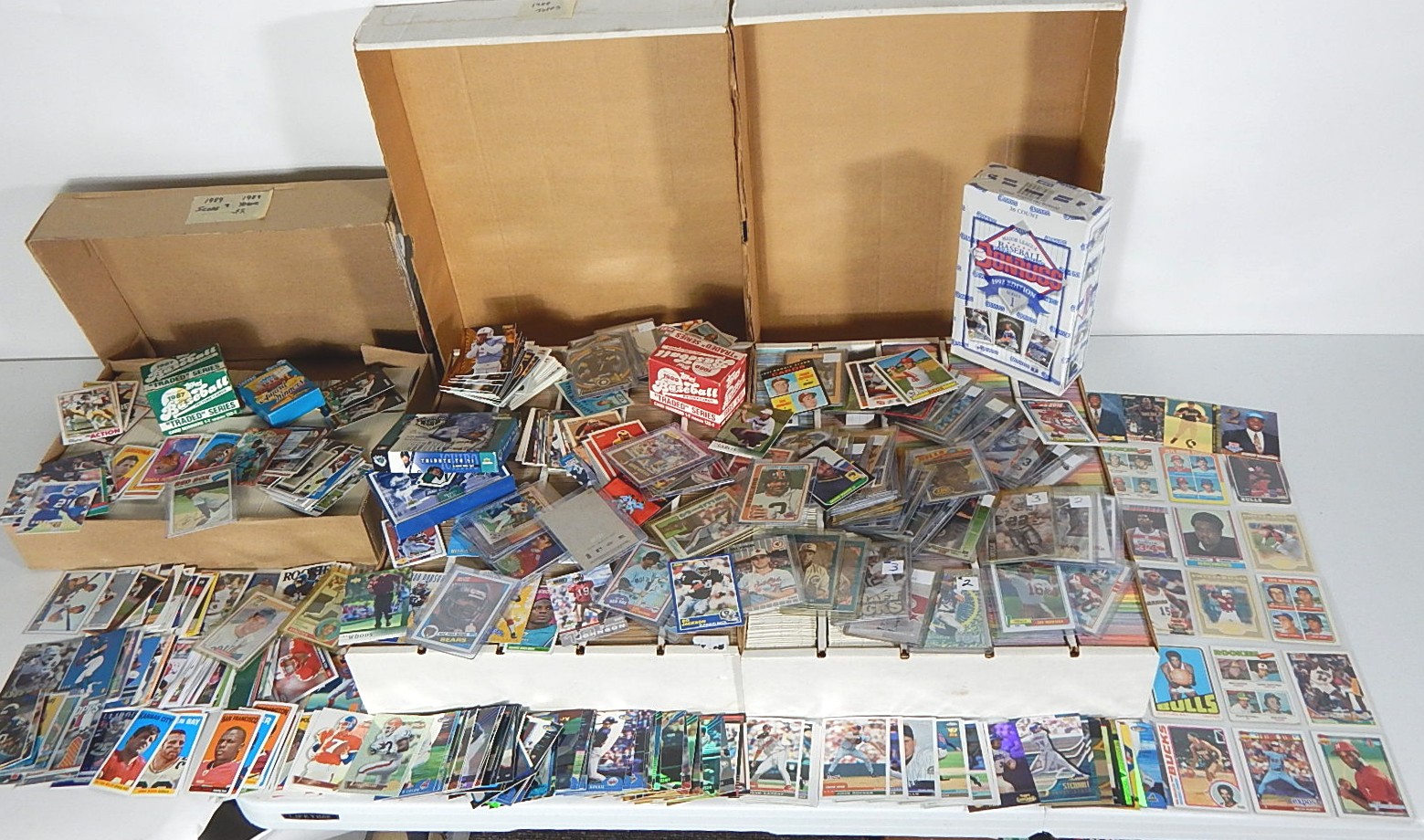 Large Sports Card Collection EBTH