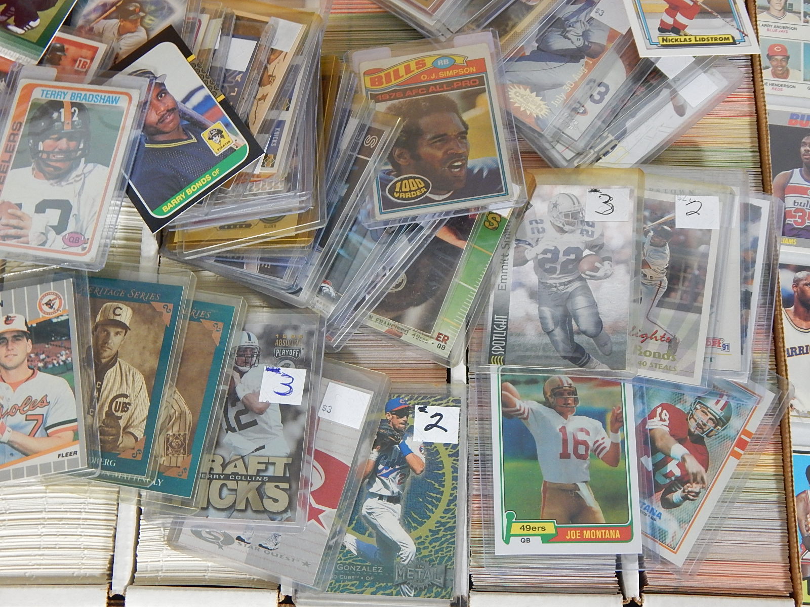 Large Sports Card Collection EBTH