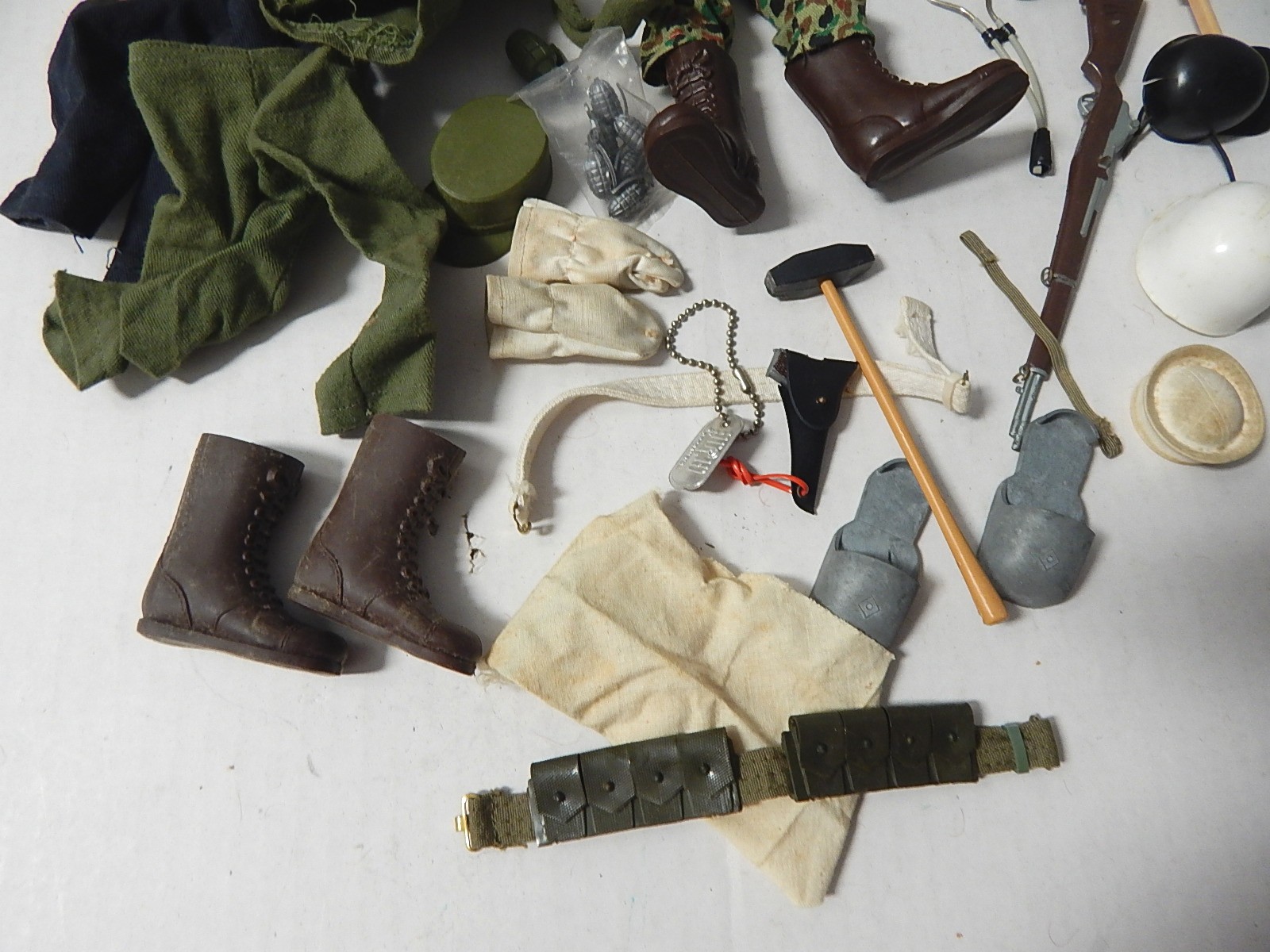 1964 G.I Joe Doll with Accessories and Metal Locker EBTH